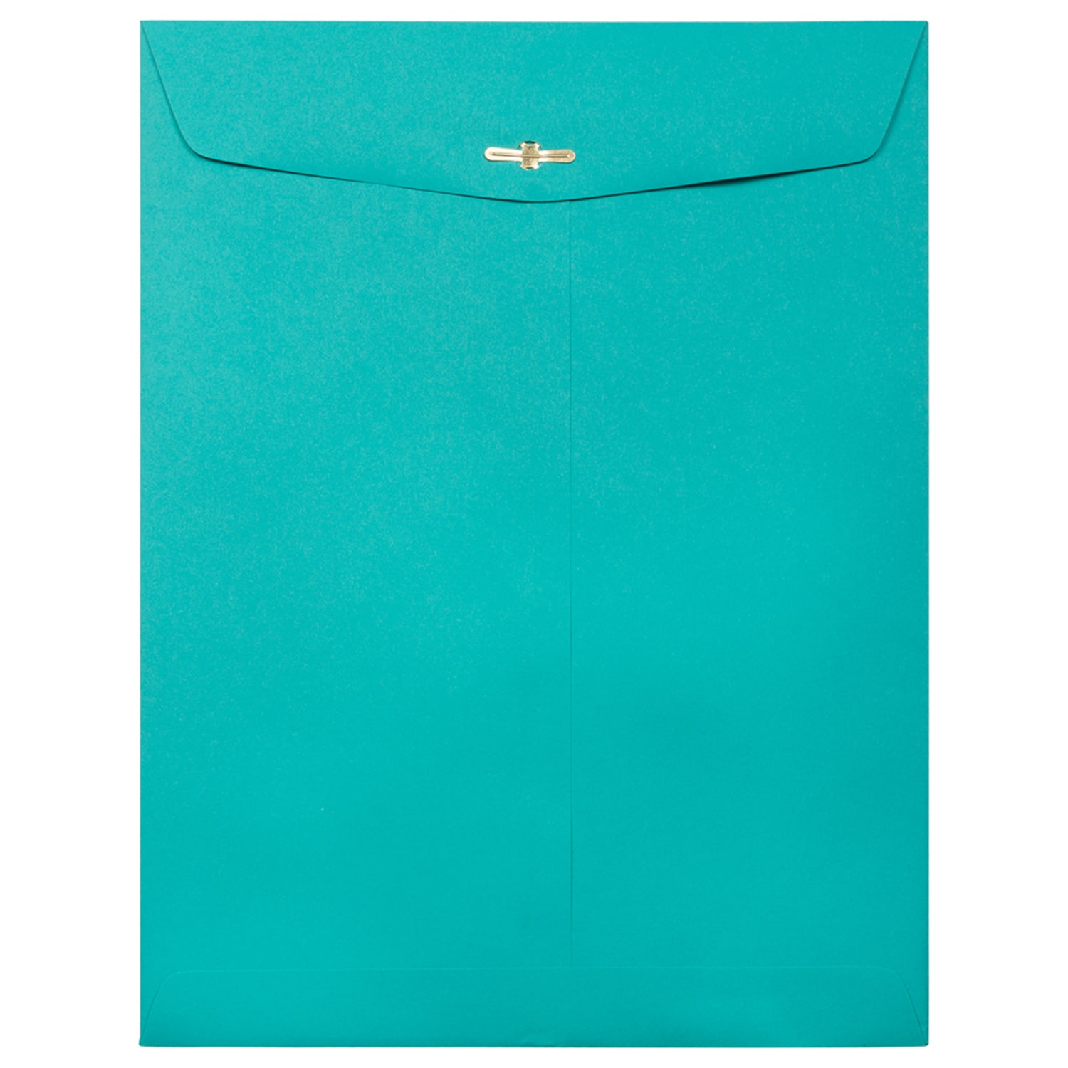 JAM Paper Open-End 9in x 12in Catalog Envelopes, Clasp Closure, Sea Blue, Pack Of 100 Envelopes - Image 3