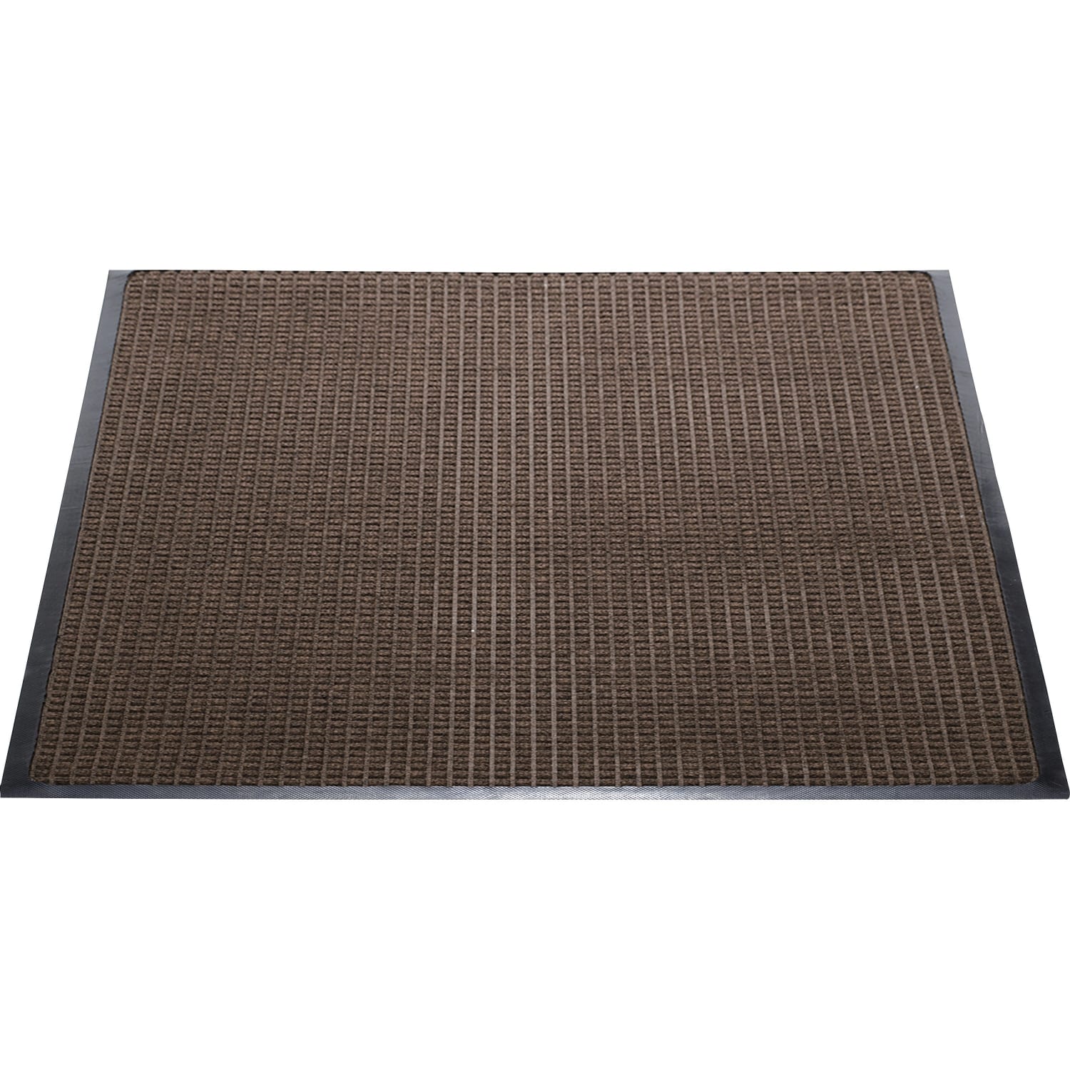 Genuine Joe Waterguard Indoor/Outdoor Floor Mat, 3ft x 5ft, Brown - Image 3