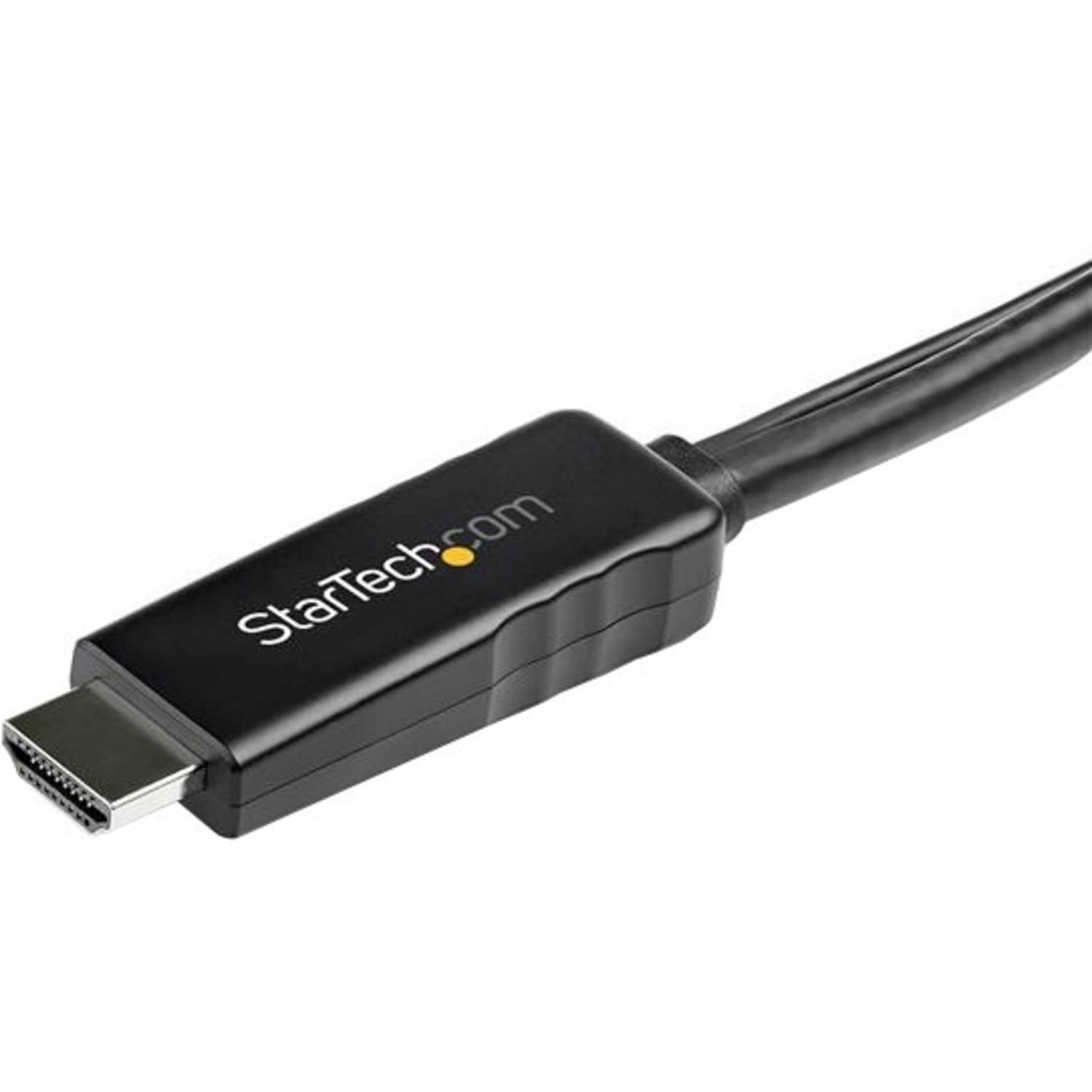 StarTech.com 3 m (9.8 ft.) HDMI to DisplayPort Cable - 4K 30Hz - USB-powered - Active HDMI to DisplayPort Cable (HD2DPMM10) - Image 3
