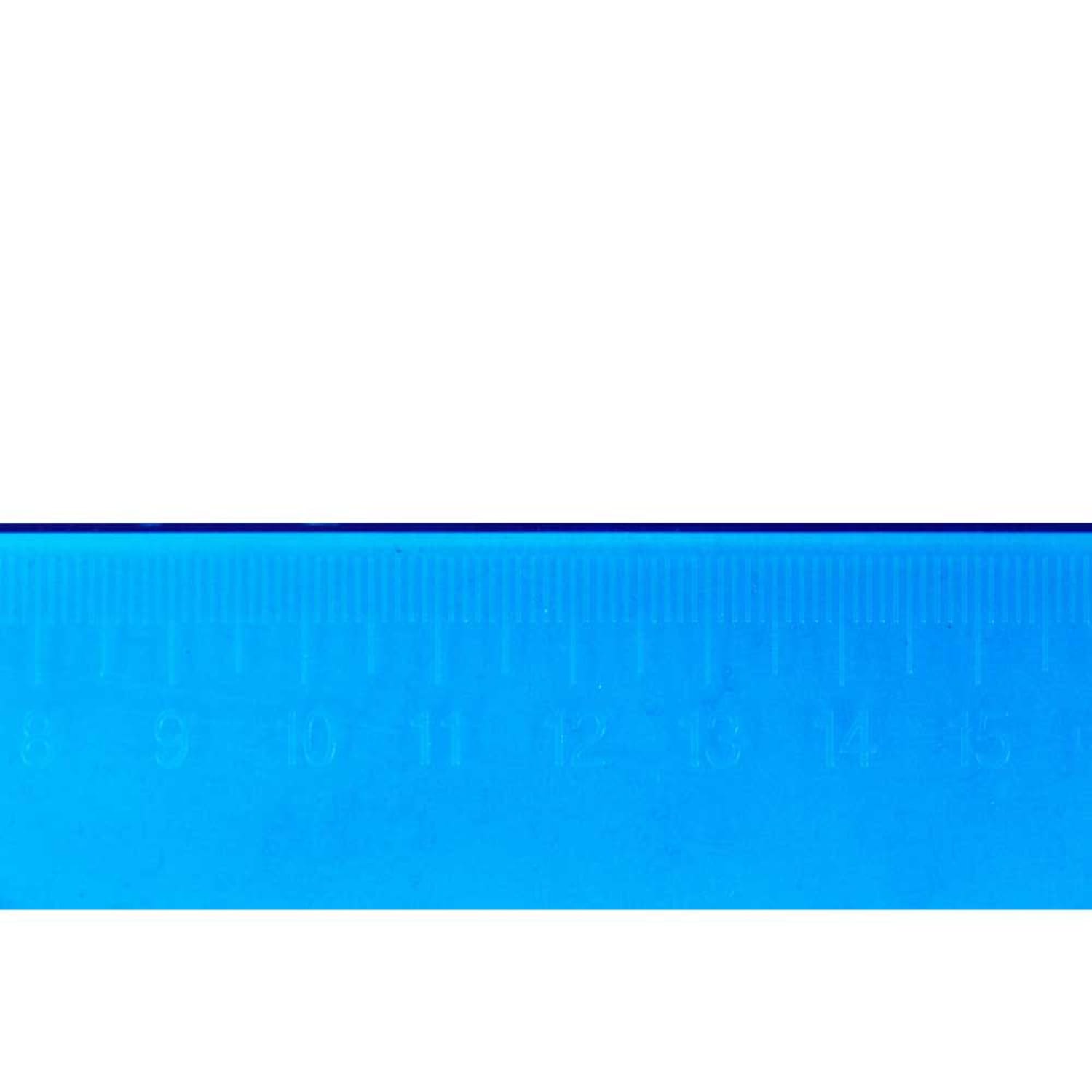 JAM Paper Plastic Clipboards with Metal Clip, 9in x 13in, Blue, Pack Of 12 - Image 5