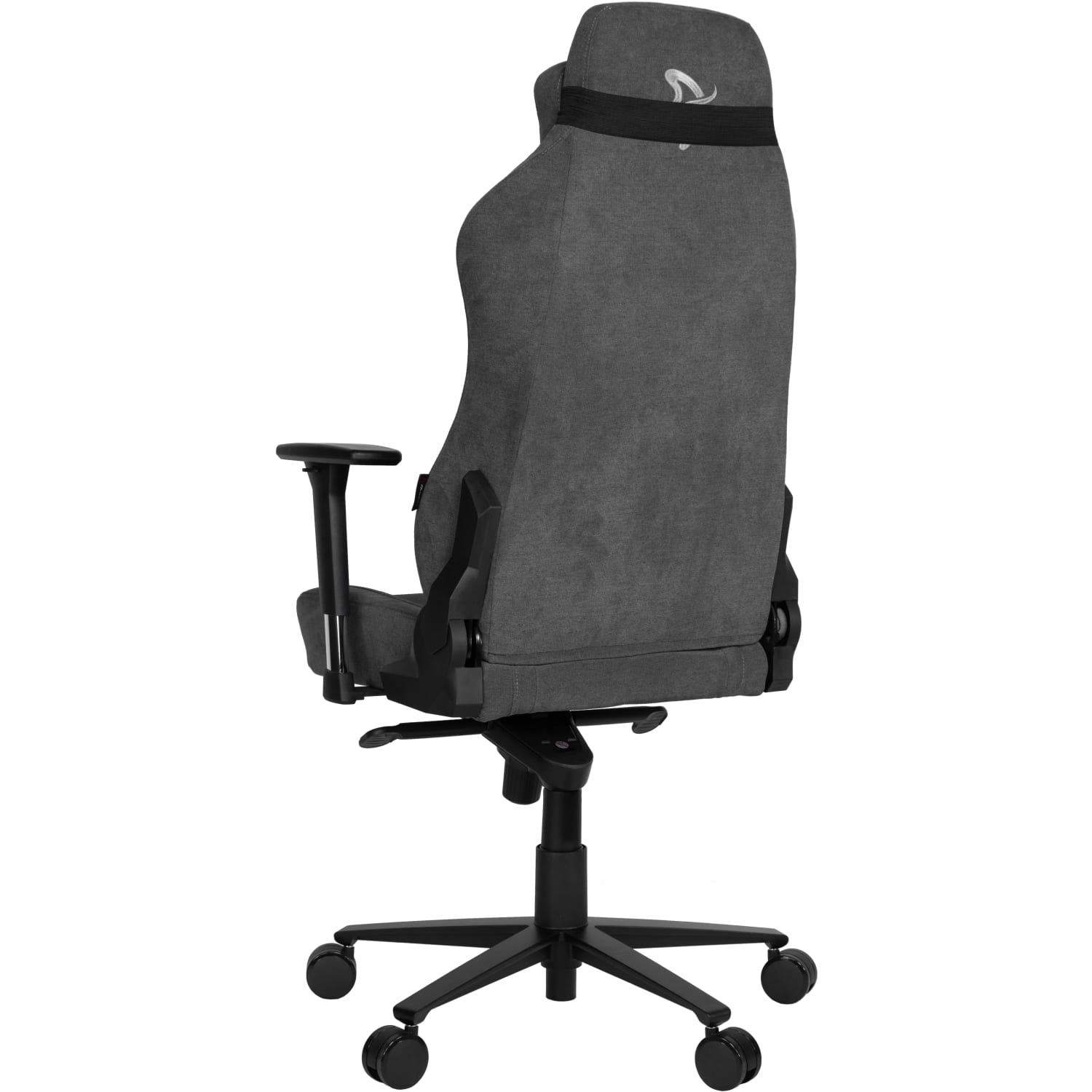 Arozzi Vernazza Premium Ergonomic Fabric High-Back Gaming Chair, Dark Gray/Black - Image 5