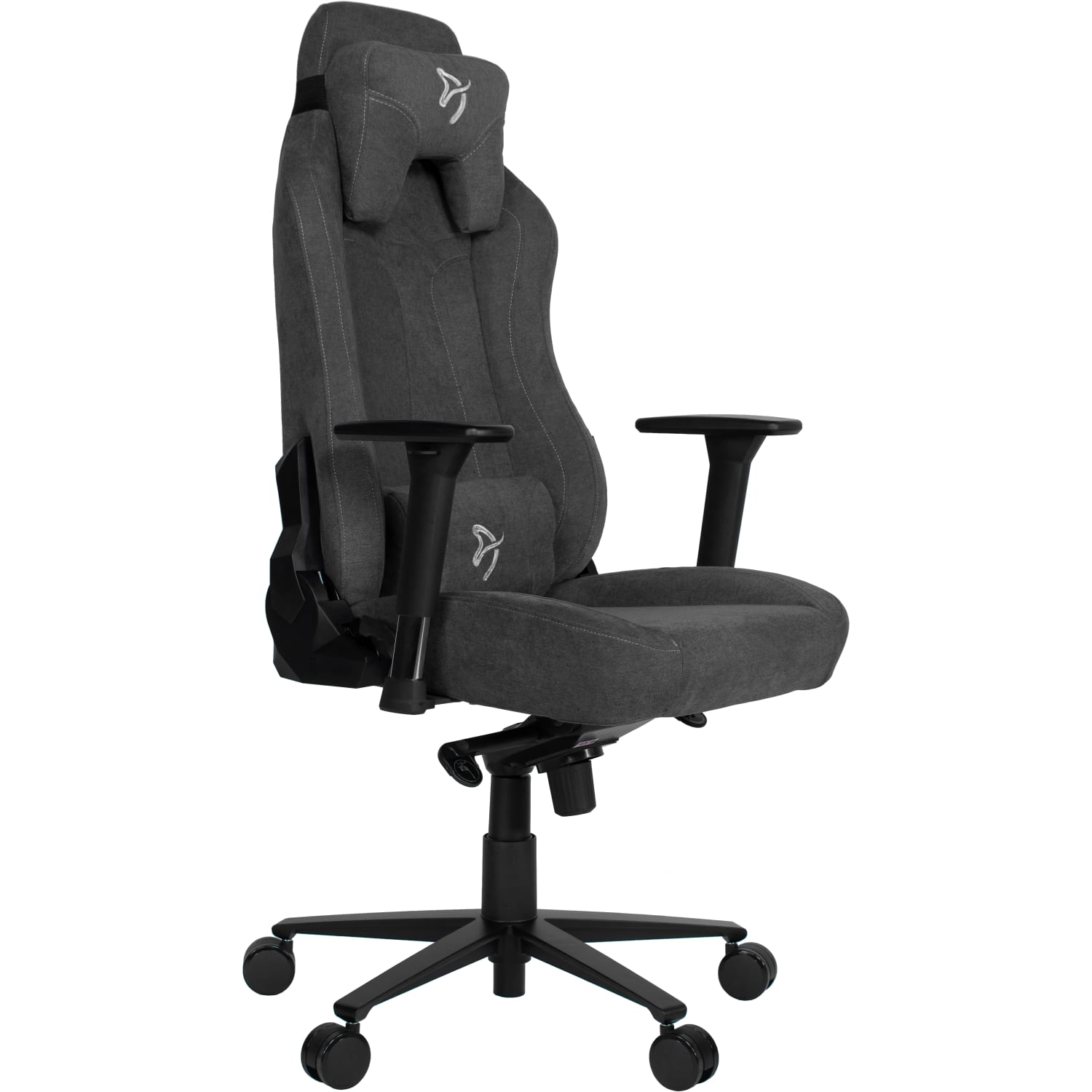 Arozzi Vernazza Premium Ergonomic Fabric HighBack Gaming Chair Dark GrayBlack PopularChairscom Arozzi Vernazza Premium Ergonomic Fabric High Back Gaming Chair Dark GrayBlack PopularChairscom