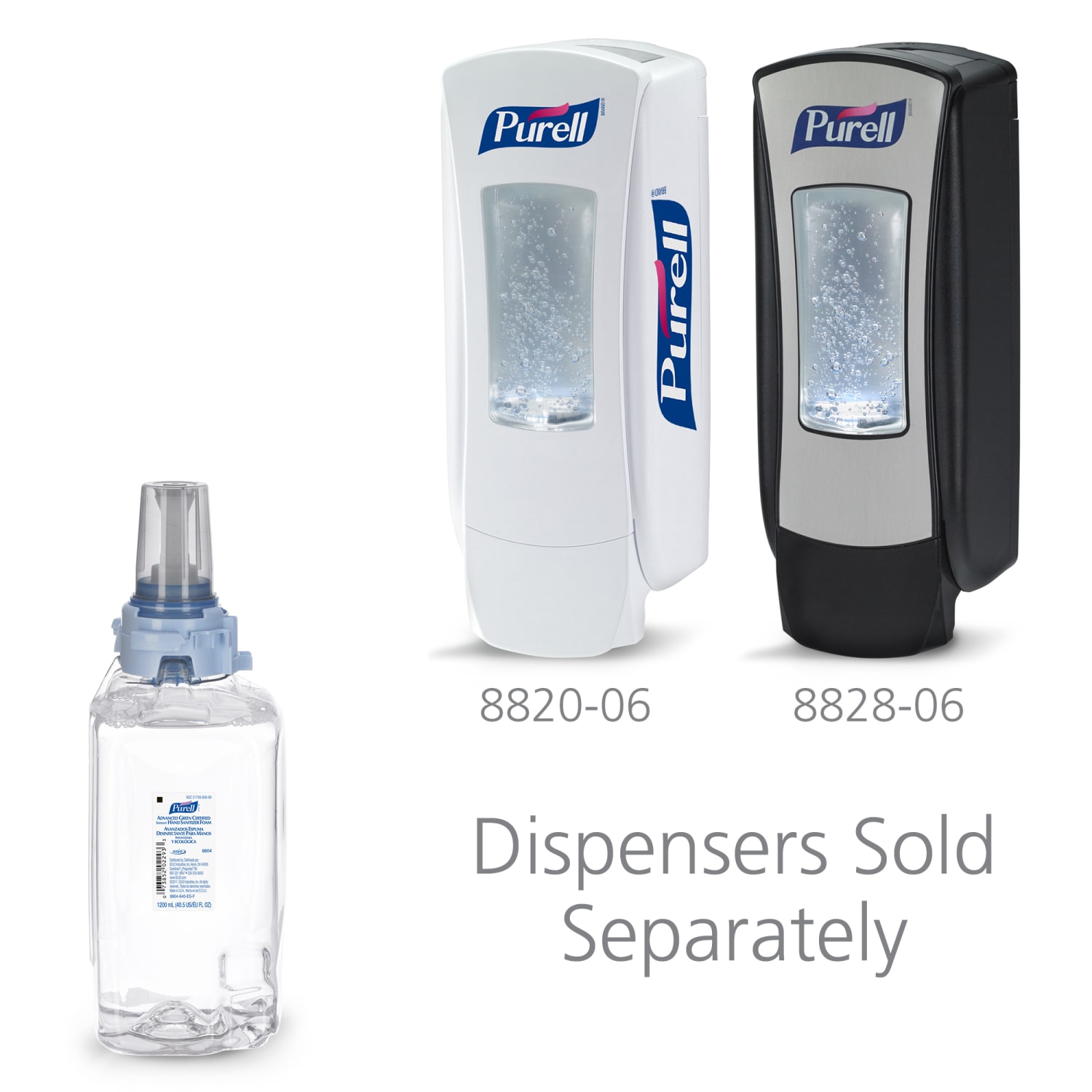 Purell Advanced Green Certified Instant Hand Sanitizer Foam, 1200 mL, 3 per Case - Image 6