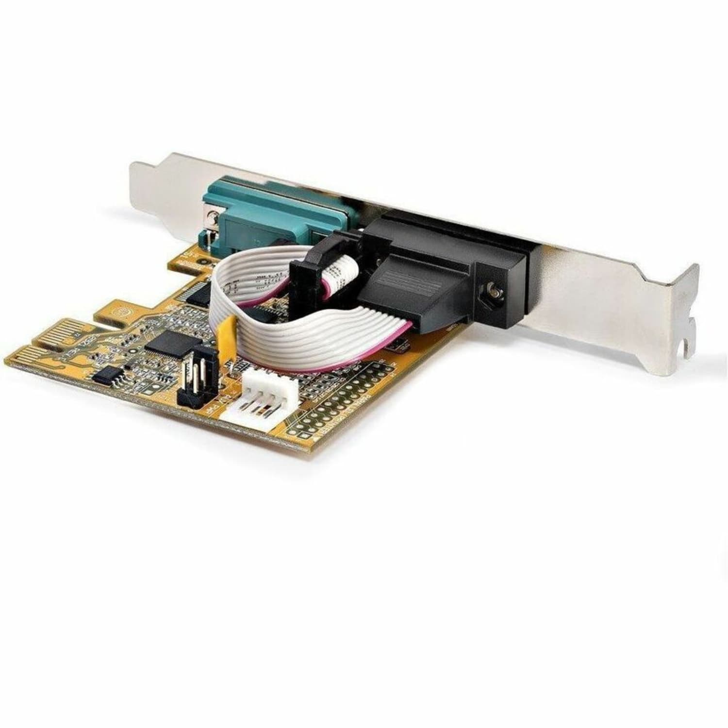 StarTech.com 2-Port PCI Express Serial Card, Dual Port PCIe to RS232 (DB9) Serial Card, 16C1050 UART, COM Retention, Windows & Linux - Image 4