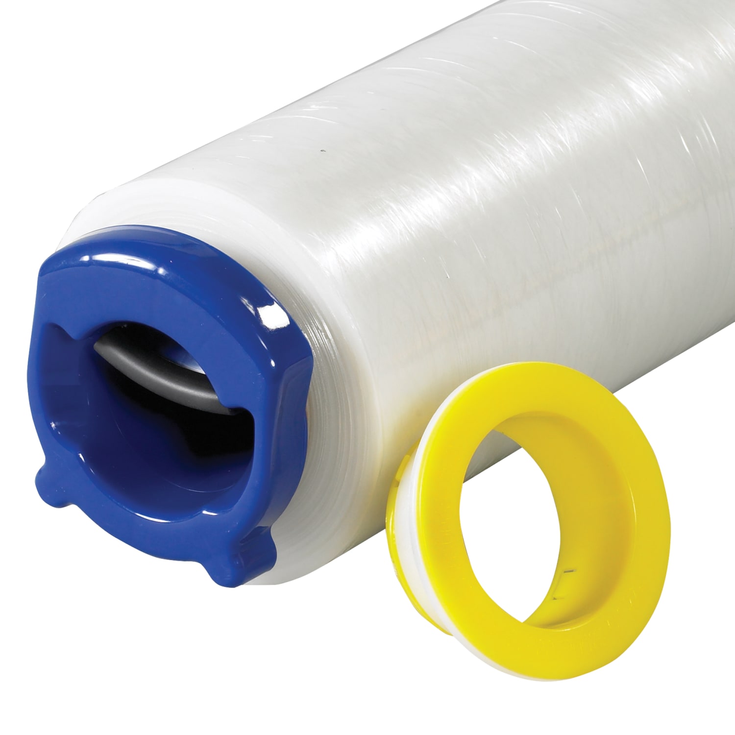 Partners Brand Hand Saver Stretch Film Dispenser, With Tensioner, Blue - Image 5