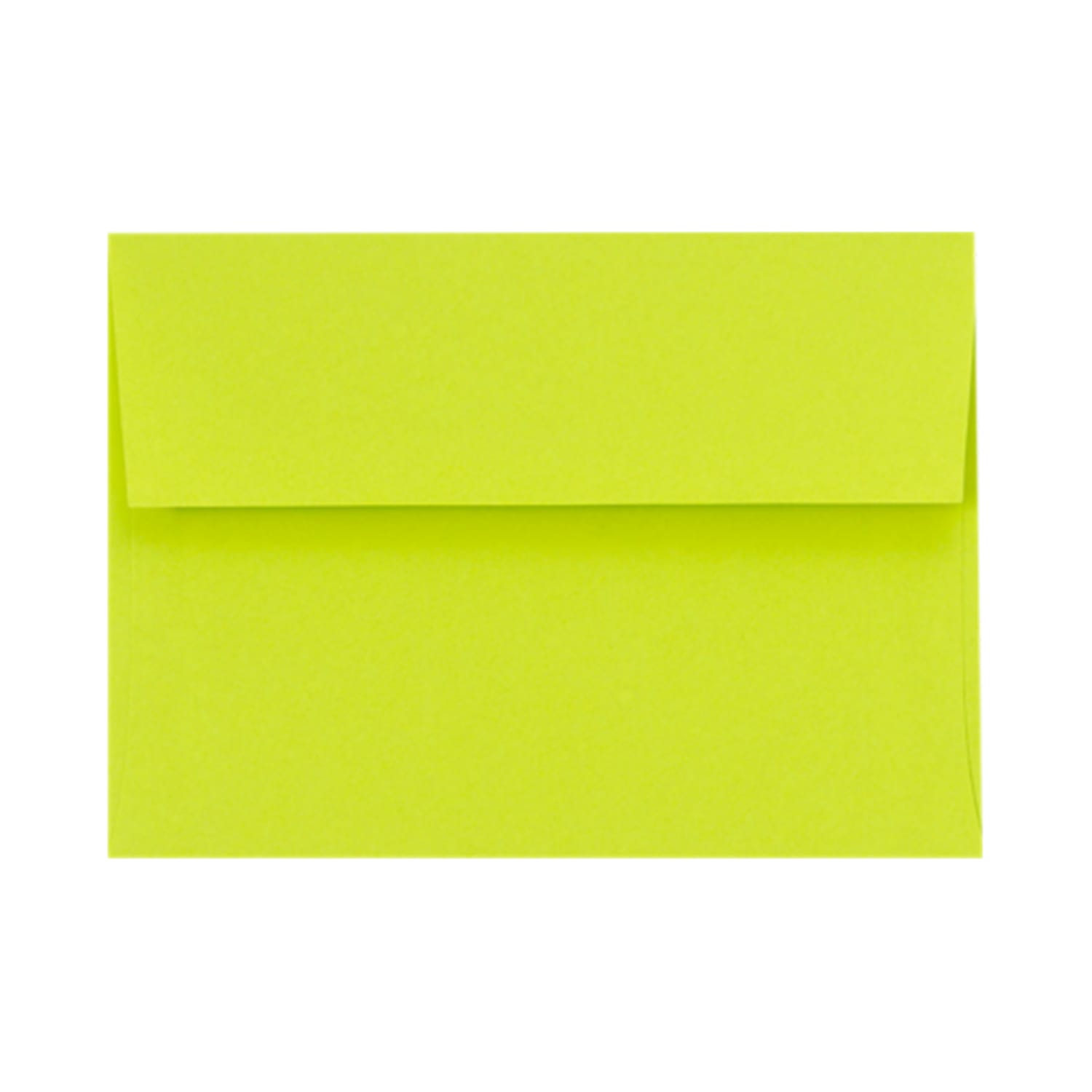 LUX Invitation Envelopes, A2, Peel & Press Closure, Wasabi, Pack Of 50