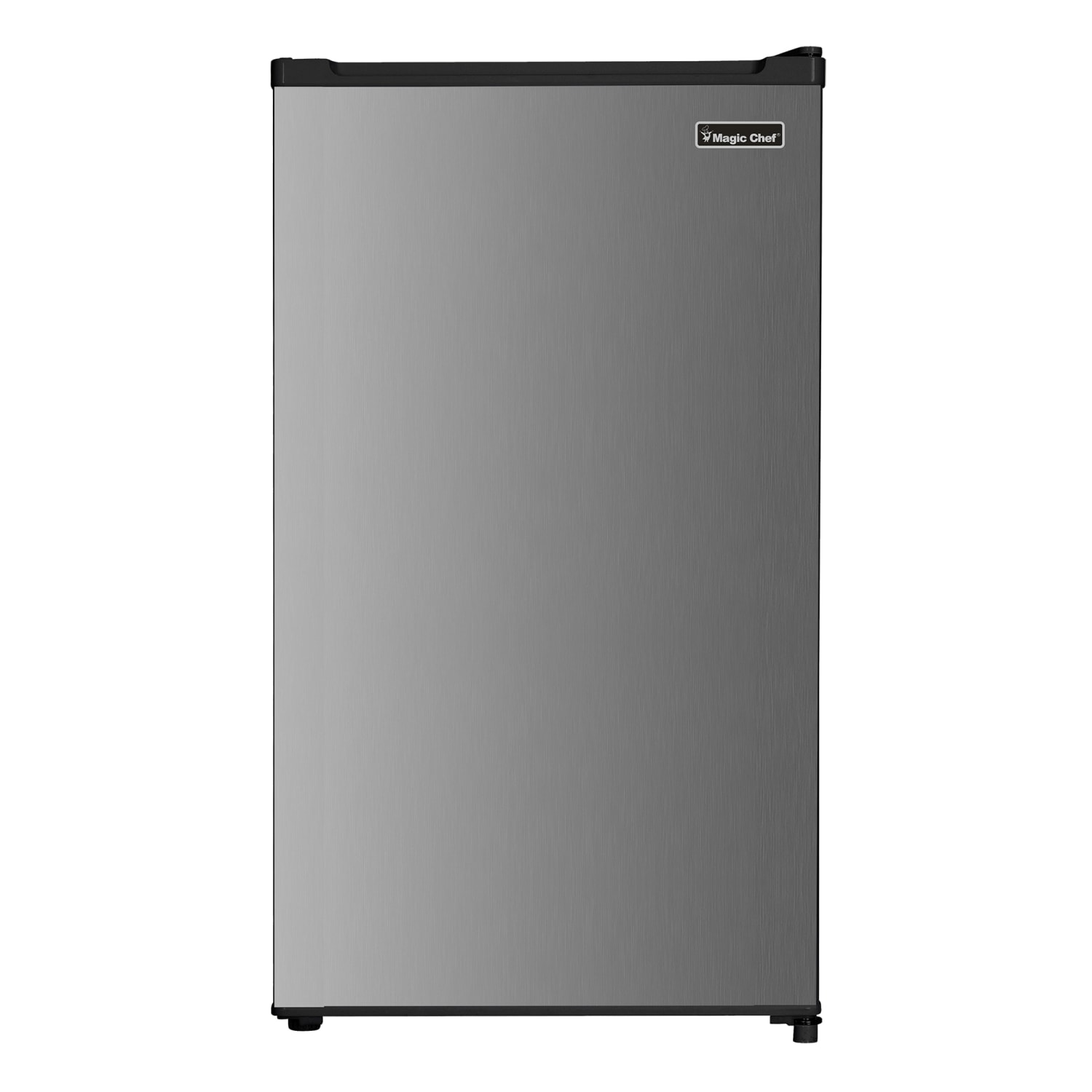 Magic Chef 3.2 Cu. Ft. Freezerless Mini Fridge, Silver - Image 4