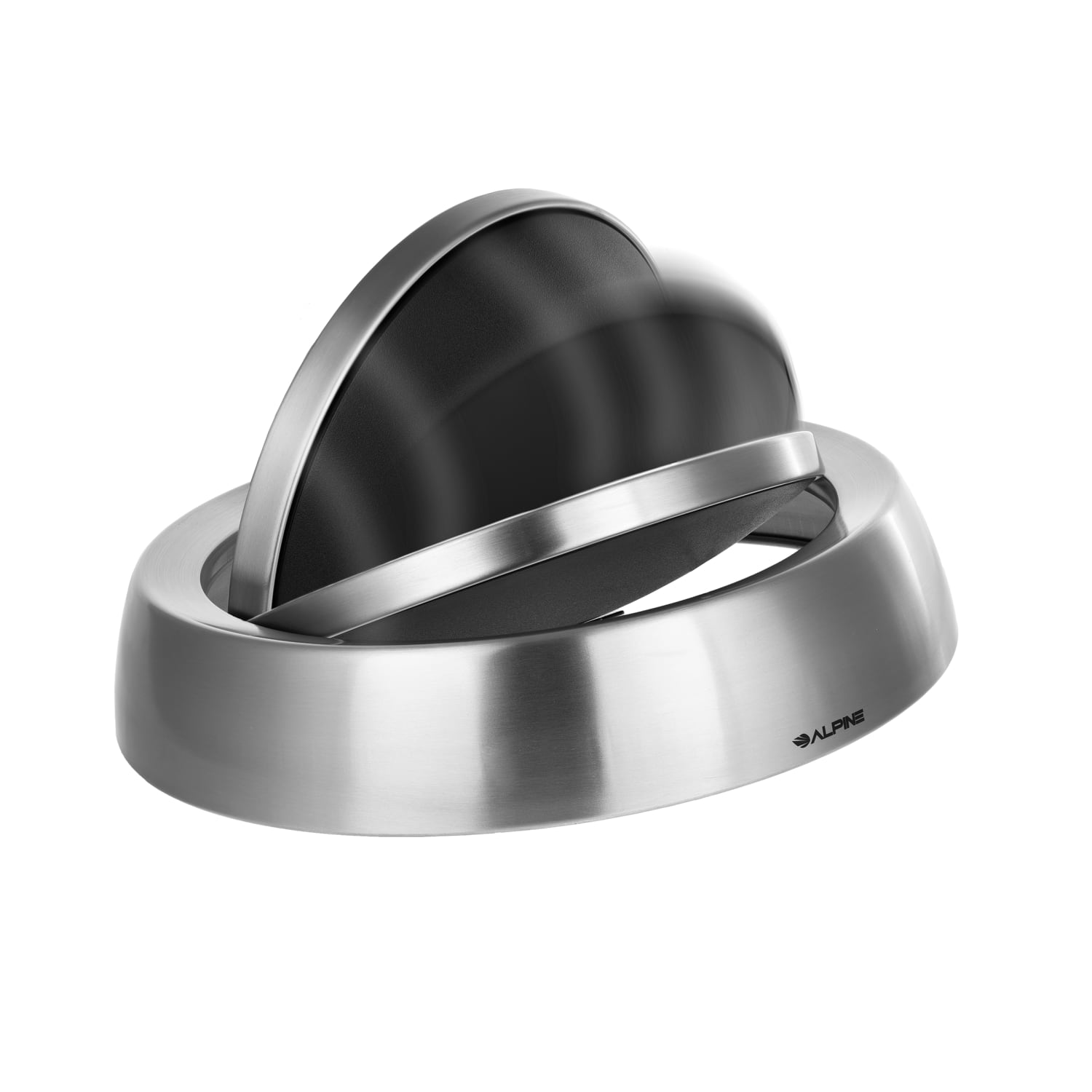 Alpine Stainless Steel Trash Can, 17 Gallon, Swing Lid, Stainless Steel - Image 5