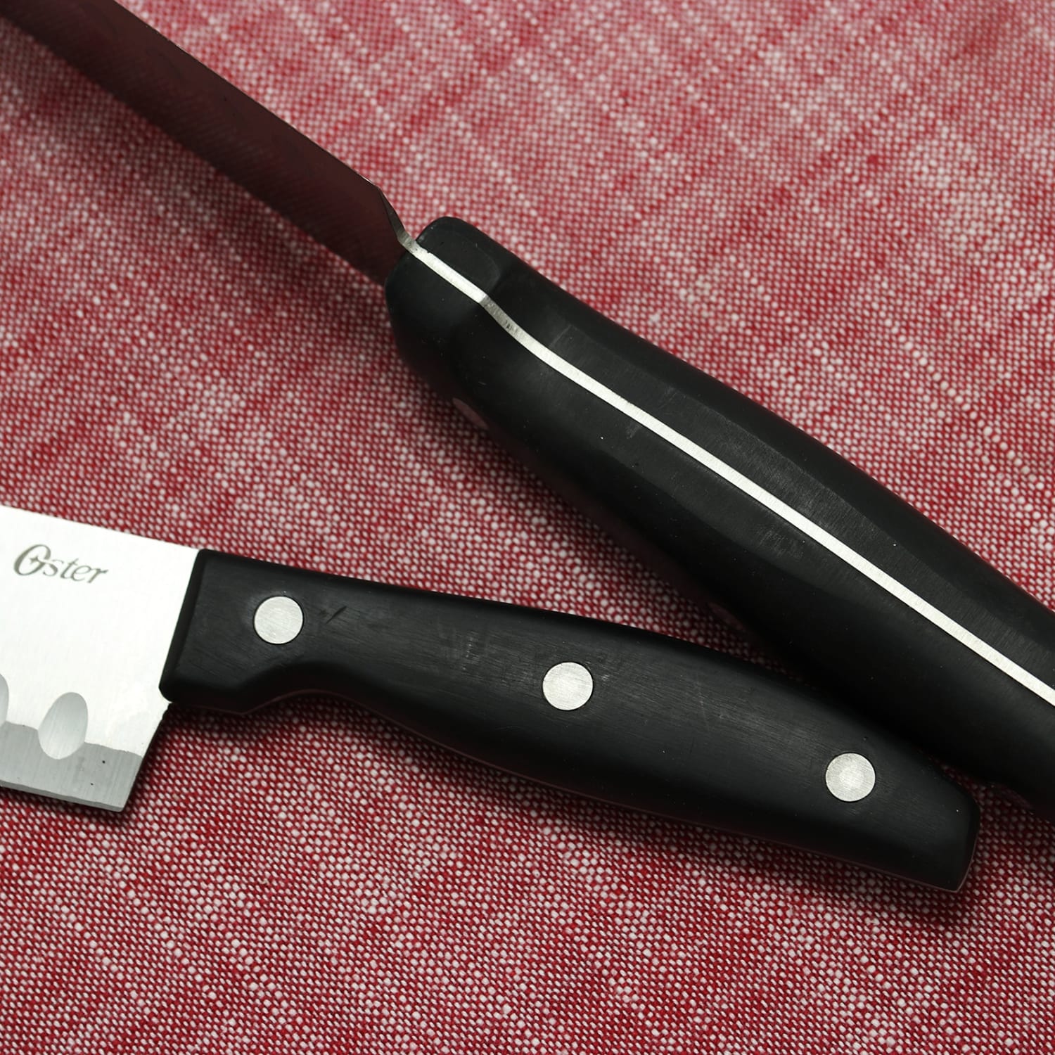 Oster Granger 2-Piece Stainless-Steel Santoku Knife Set - Image 3