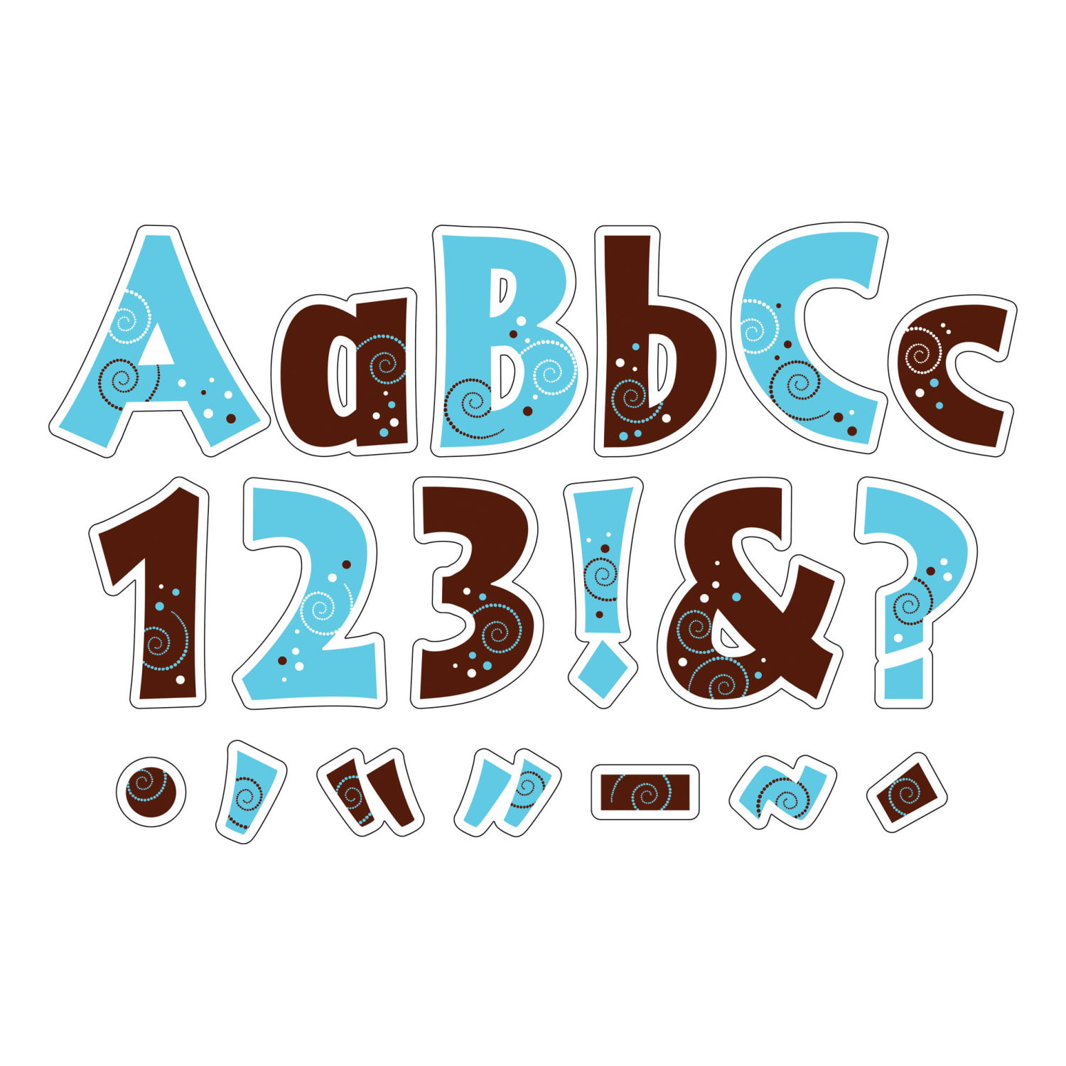 Barker Creek Letter Pop-Outs, 4in, Hot To Dot, Pack Of 510 - Image 3