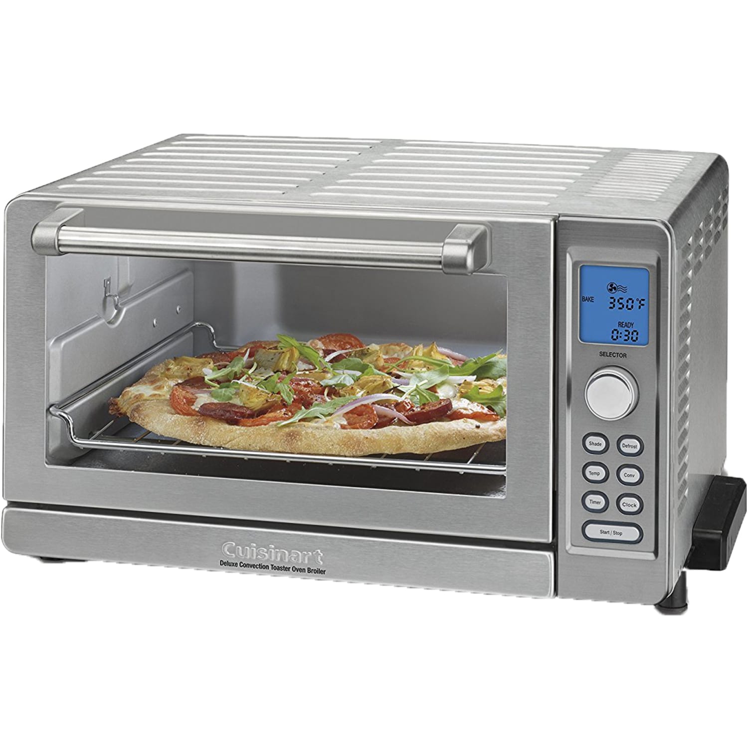 Cuisinart Deluxe Convection Toaster Oven With Broiler, Silver - Image 4