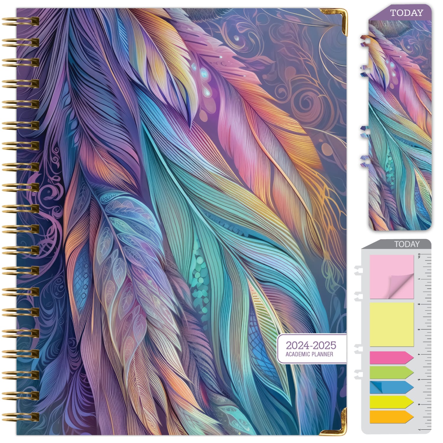 2024-2025 Global Printed Products Hardcover Fashion Student Daily/Weekly/Monthly Academic Year Planner, 8-1/2in x 11in, FSHNAY24851161 - Image 3
