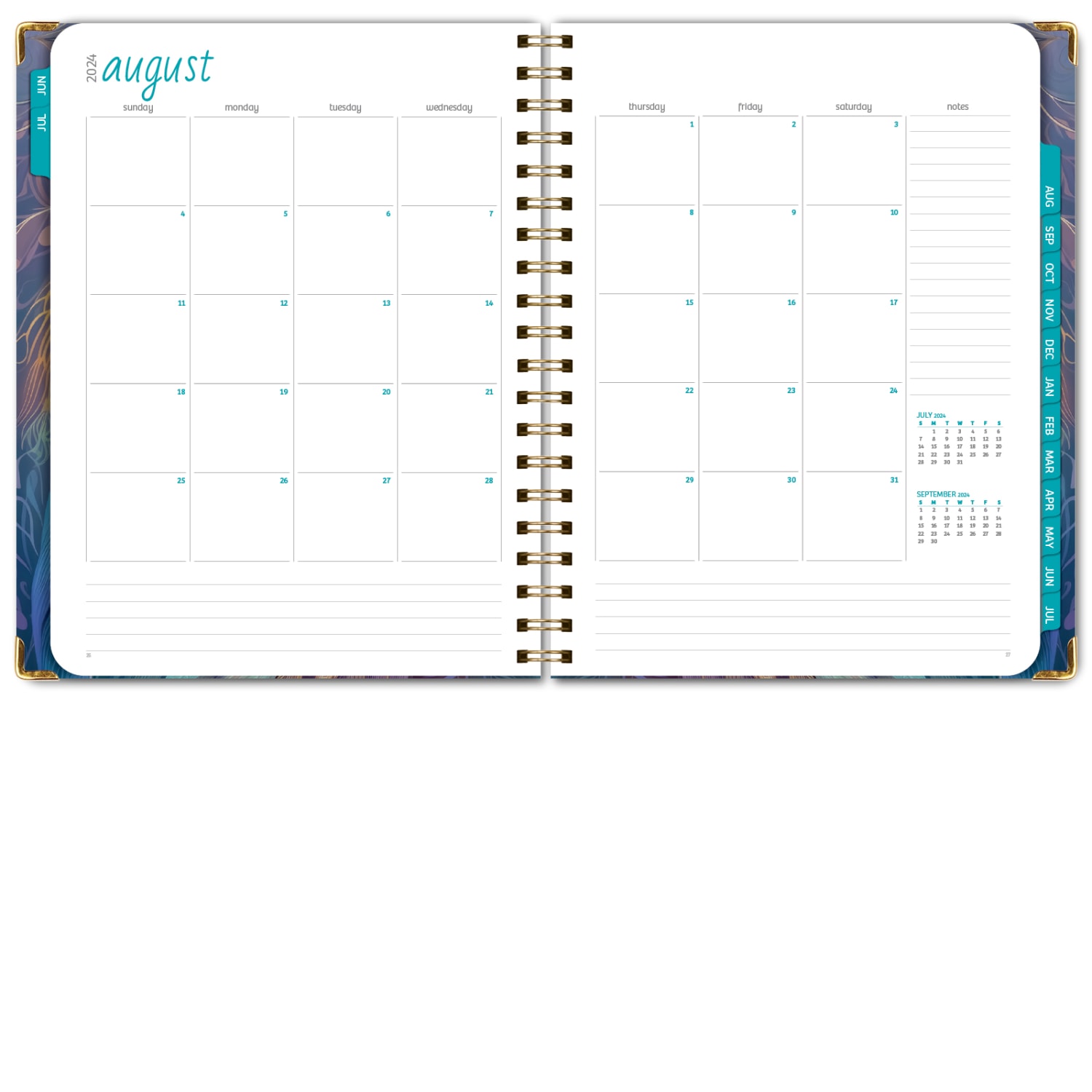 2024-2025 Global Printed Products Hardcover Fashion Student Daily/Weekly/Monthly Academic Year Planner, 8-1/2in x 11in, FSHNAY24851161 - Image 6