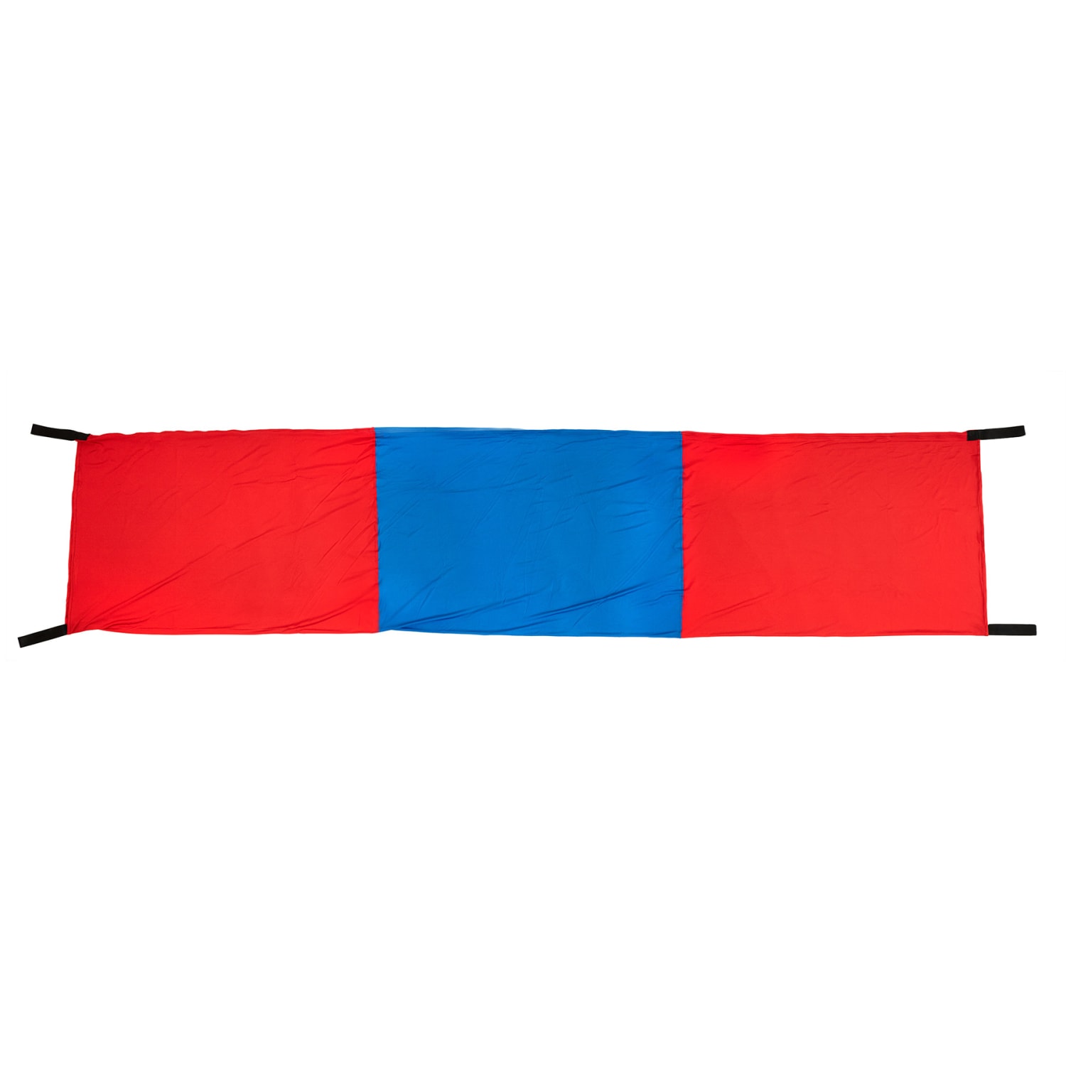 Bintiva Body Sensory Tunnel, 128inL x 28inW, Blue & Red
