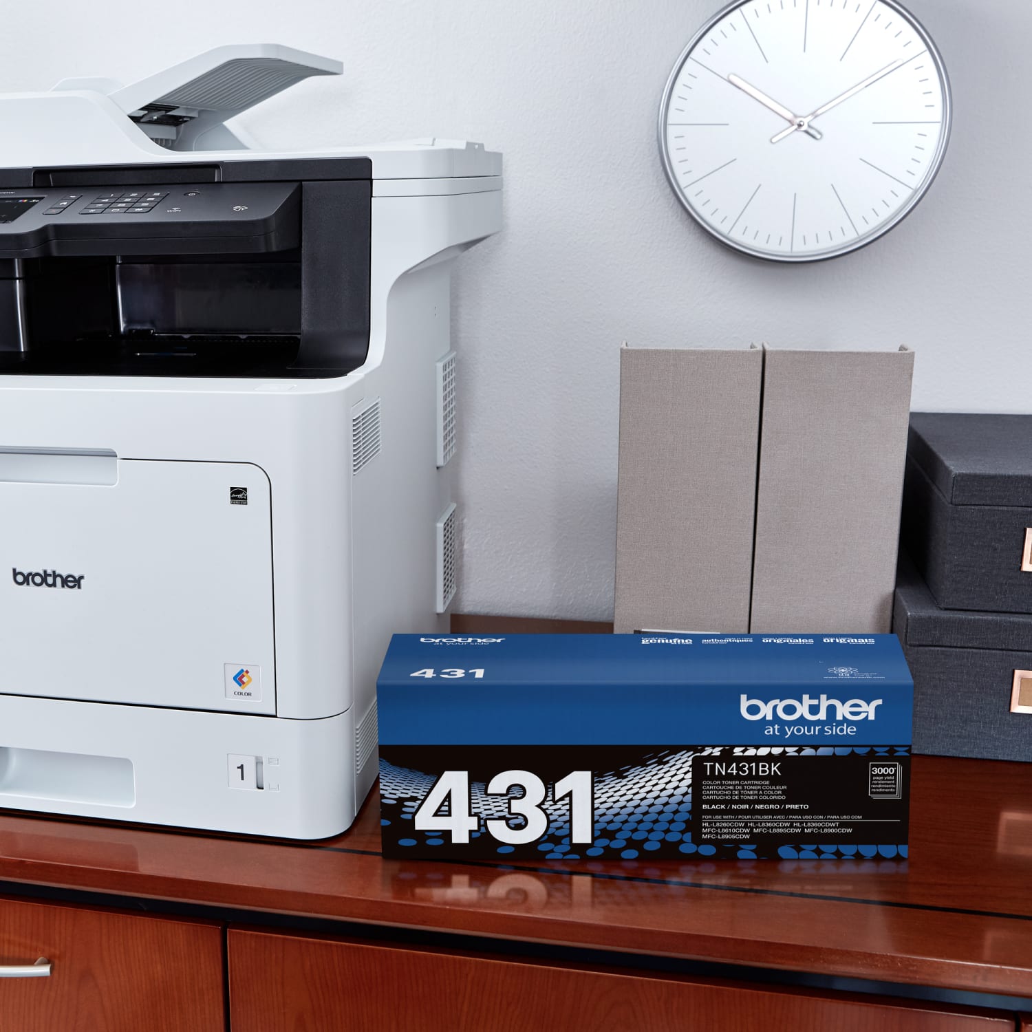Brother TN-431 Black Toner Cartridge, TN-431BK - Image 5