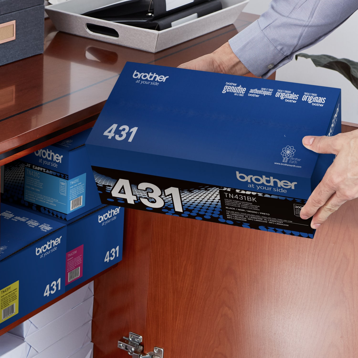Brother TN-431 Black Toner Cartridge, TN-431BK - Image 6