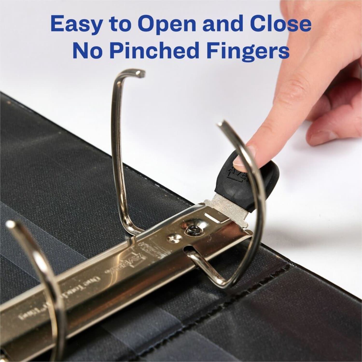 Avery Heavy-Duty View 3-Ring Binder With Locking One-Touch EZD Rings, 4in D-Rings, 43% Recycled, Red - Image 6