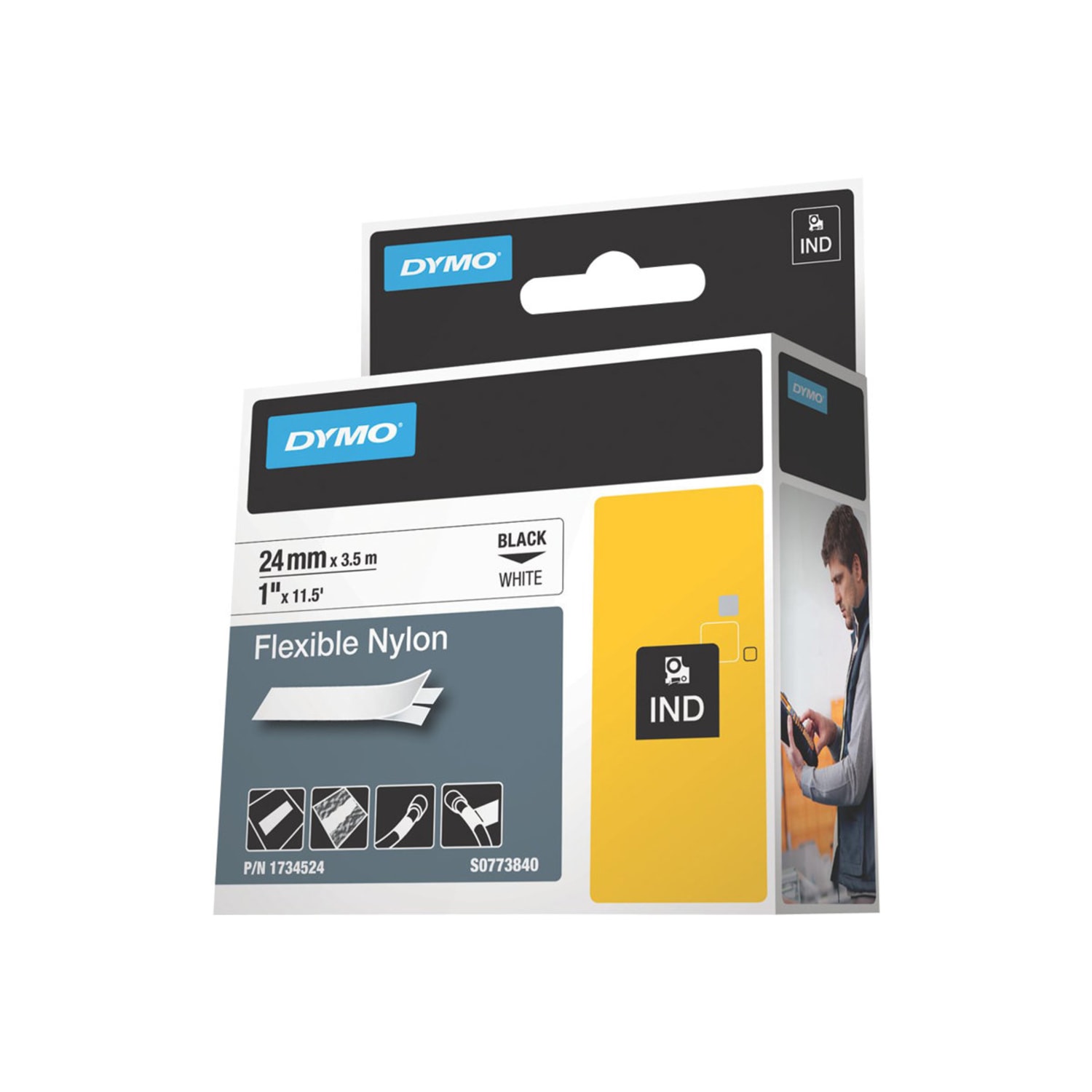 DYMO Rhino 1734524 Flexible Nylon Label Tape - Image 3