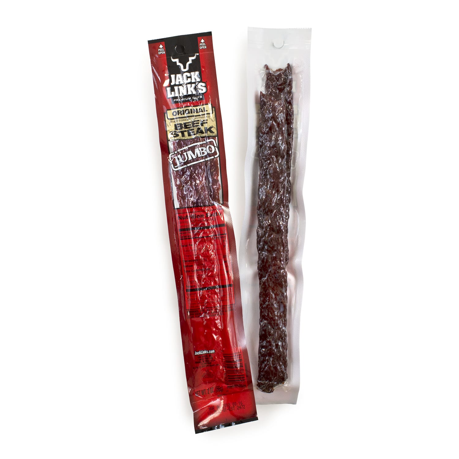 Jack Links Jumbo Original Beef Steak Sticks, 2 Oz, Pack Of 12 - Image 3