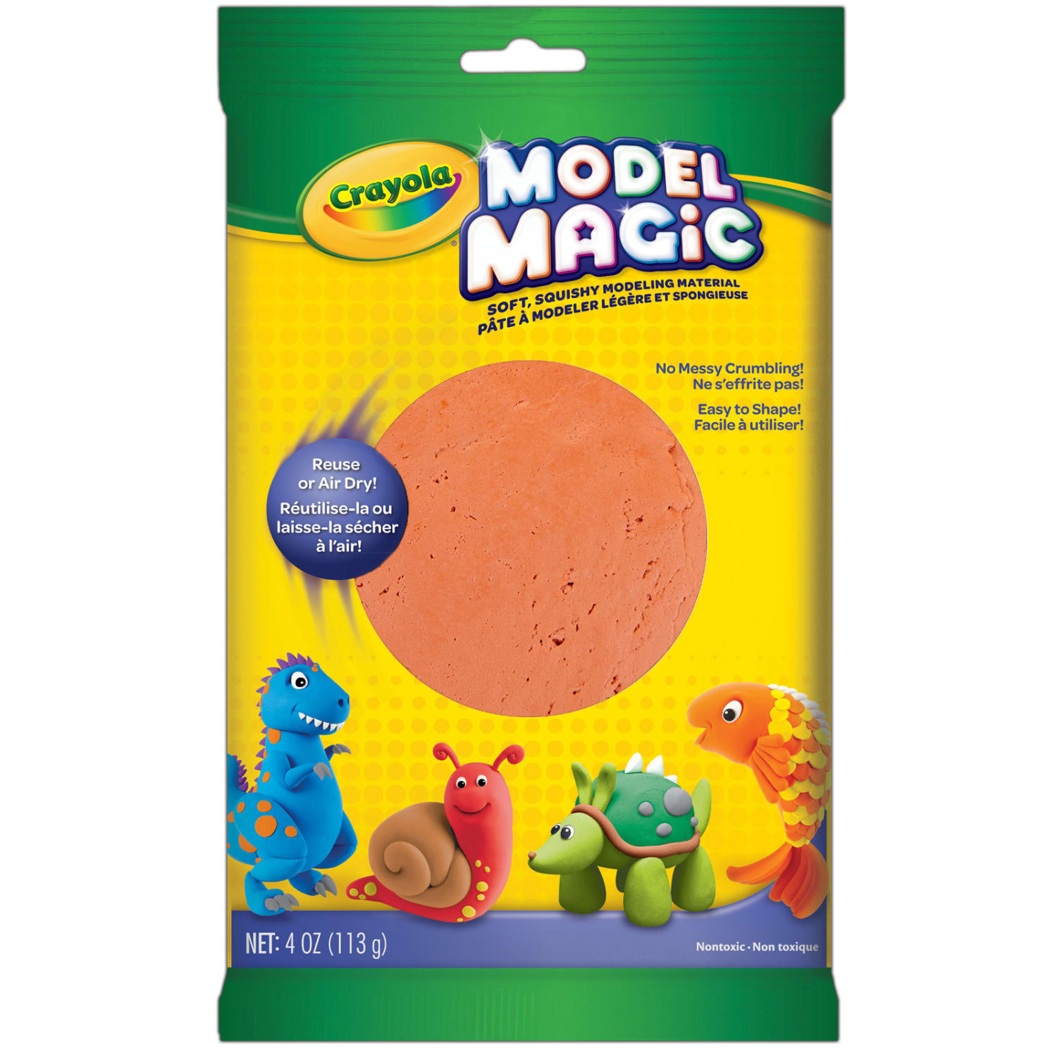 Crayola Model Magic Modeling Compound, 4 oz., Terra Cotta, Set Of 6 Packs - Image 3