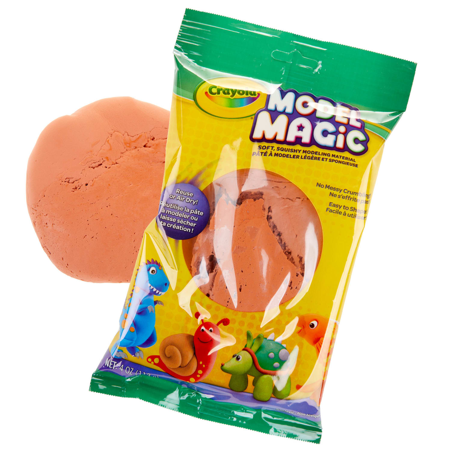 Crayola Model Magic Modeling Compound, 4 oz., Terra Cotta, Set Of 6 Packs - Image 4