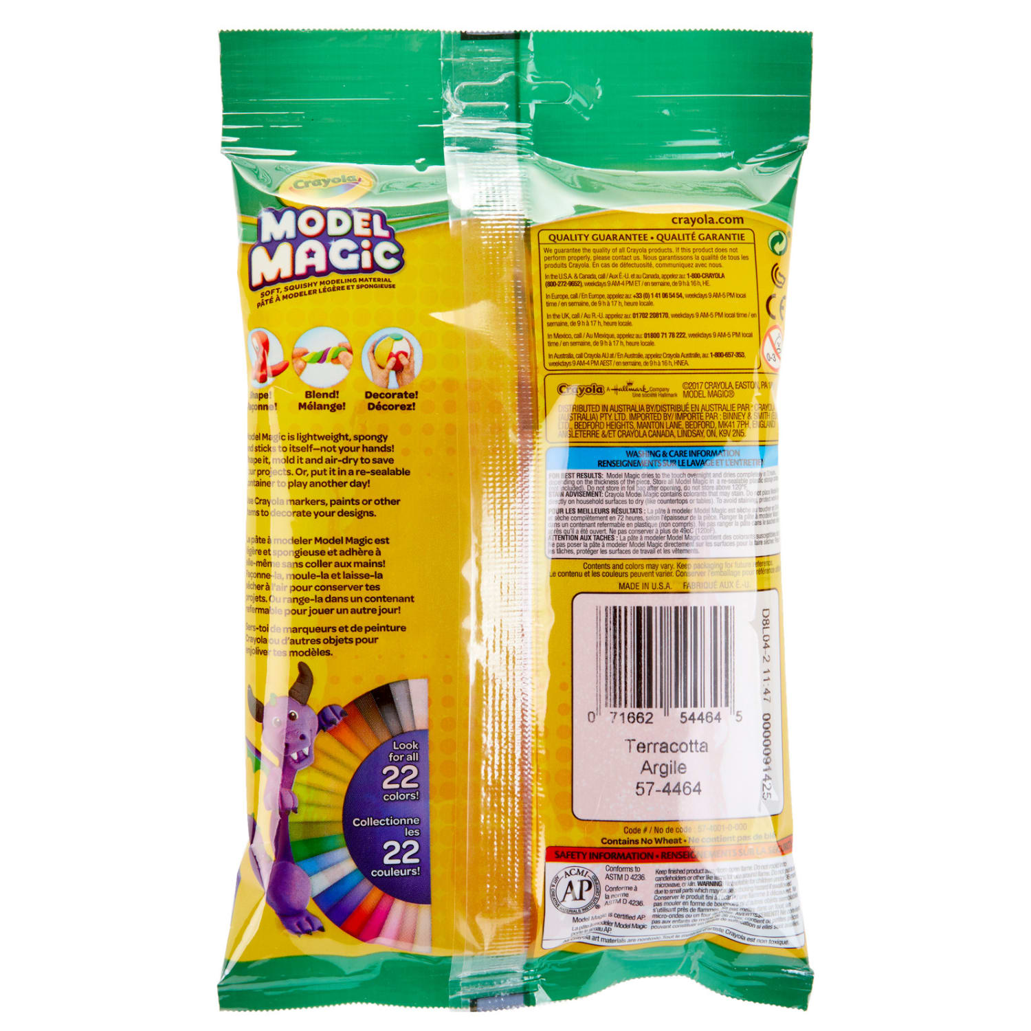 Crayola Model Magic Modeling Compound, 4 oz., Terra Cotta, Set Of 6 Packs - Image 5