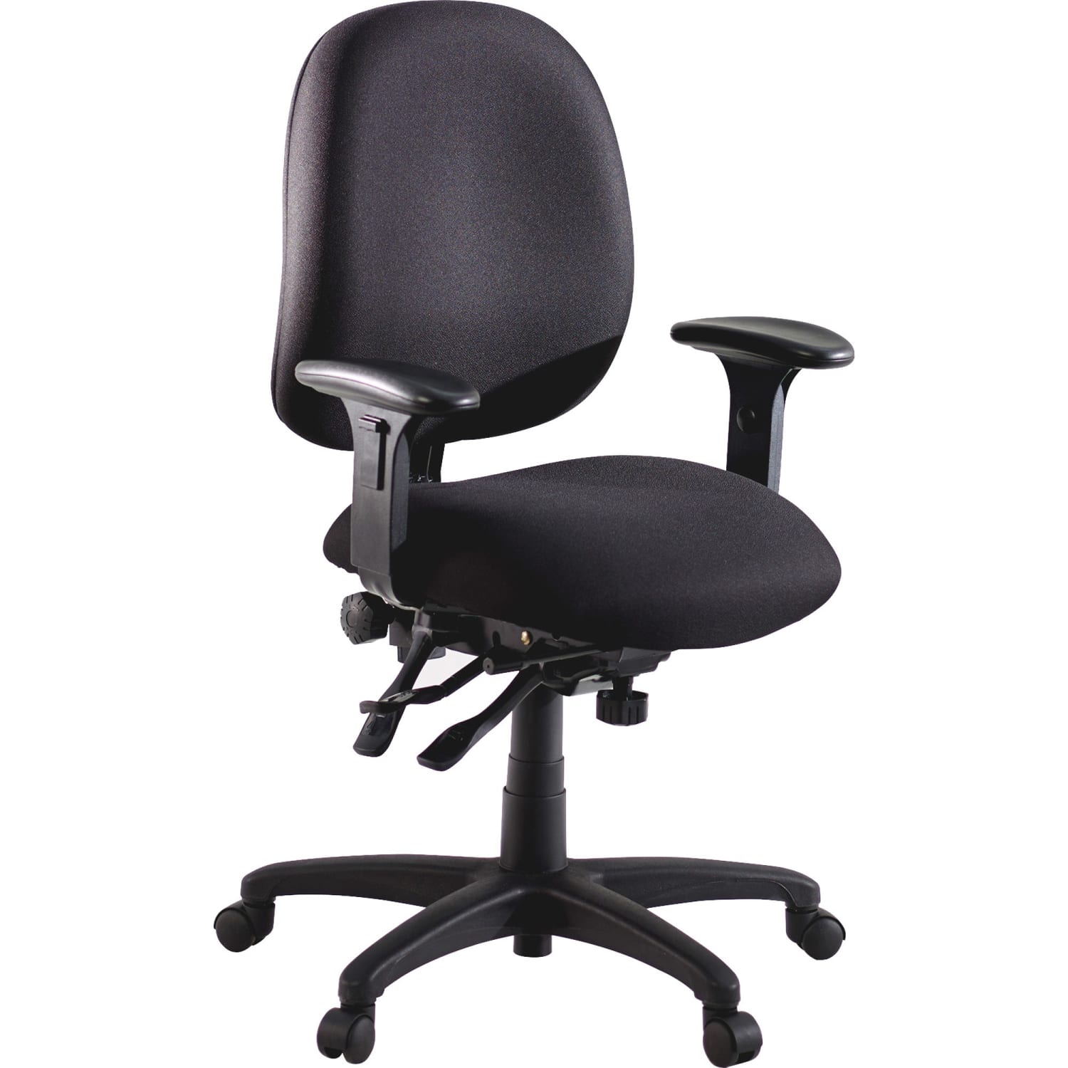 Lorell High-Performance Ergonomic Multifunction Chair, Black - Image 3