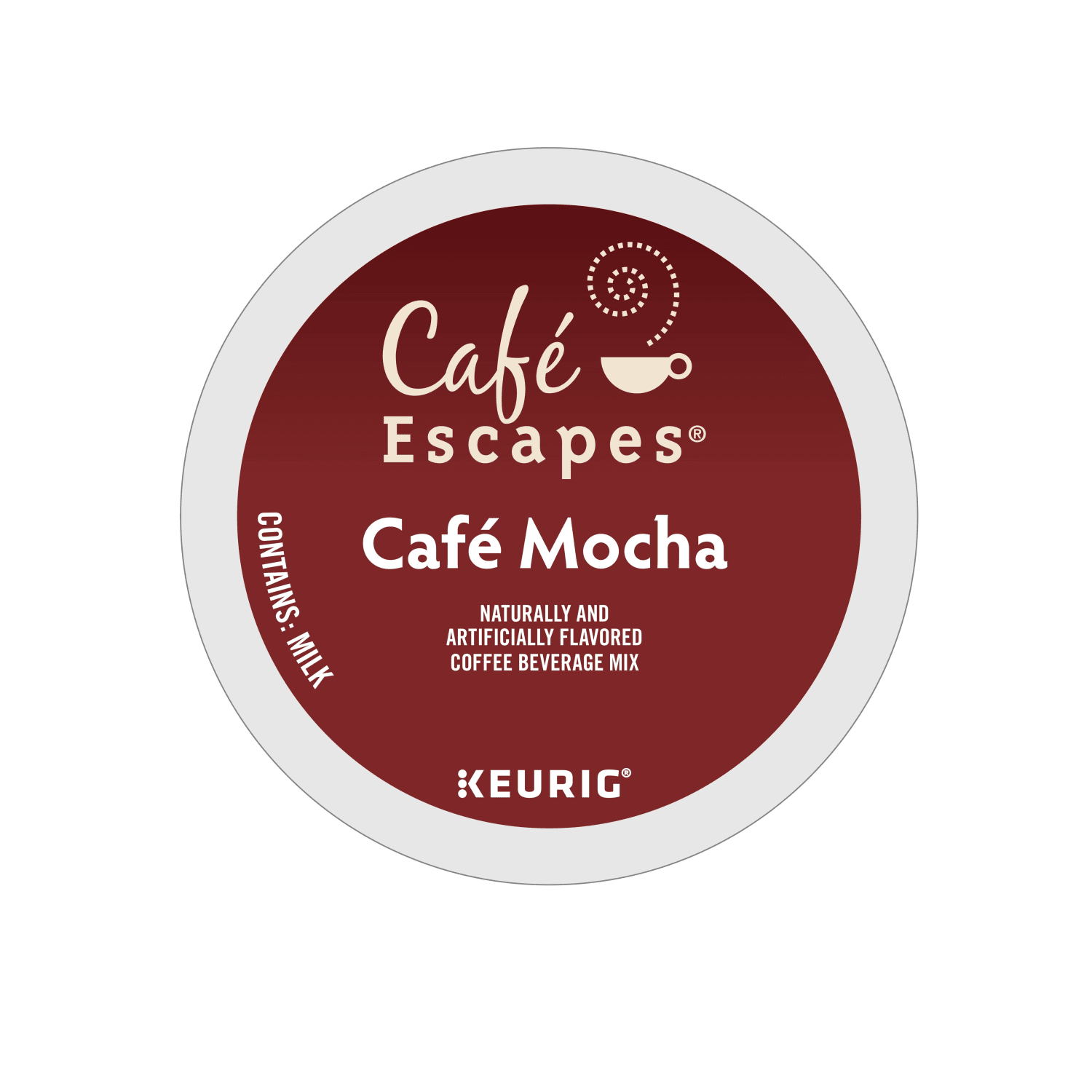 Cafe Escapes Cafe Mocha Keurig Single-Serve K-Cup Pods, 24 Pods Per Pack, Case Of 4 Packs - Image 6