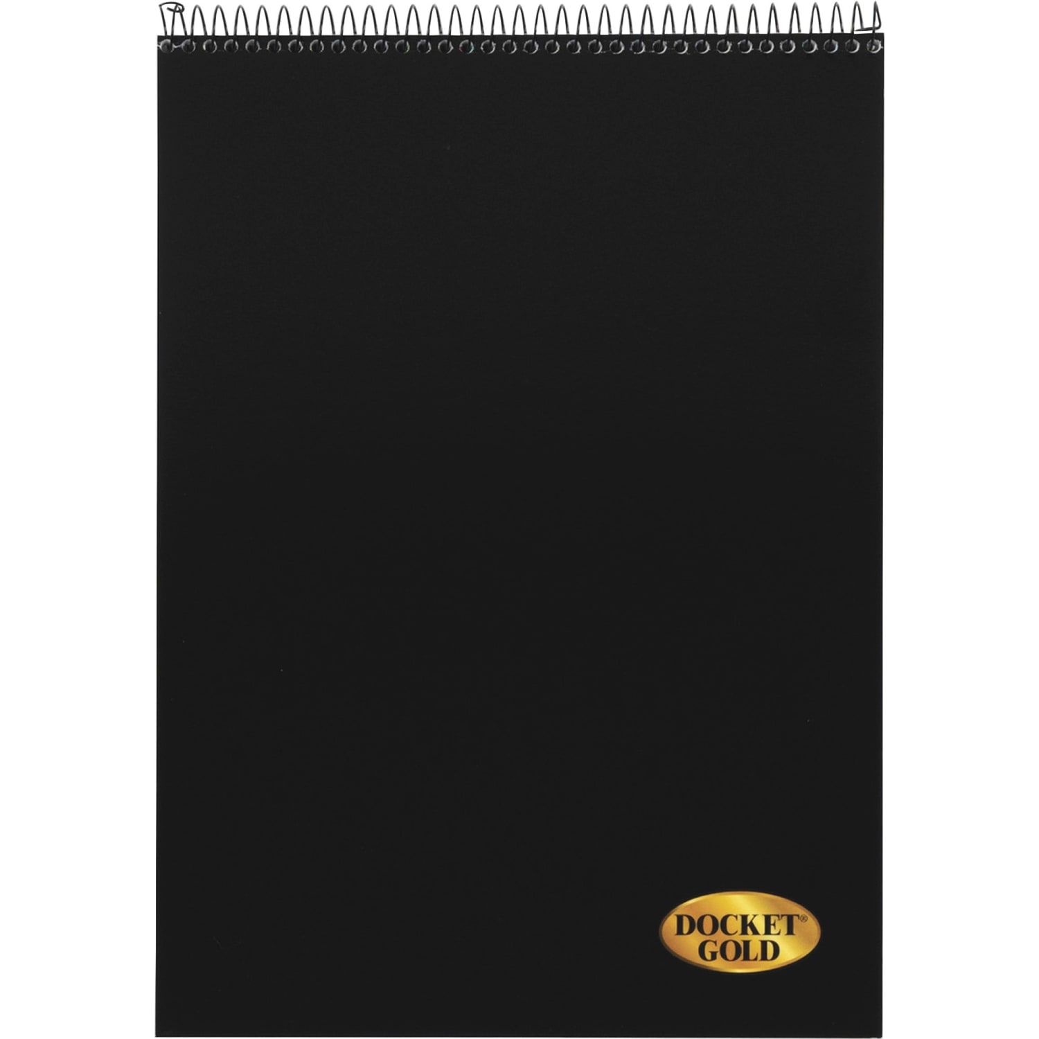 TOPS Docket Gold Wirebound Writing Tablet, 8 1/2in x 11in, 70 Sheets, Canary - Image 4