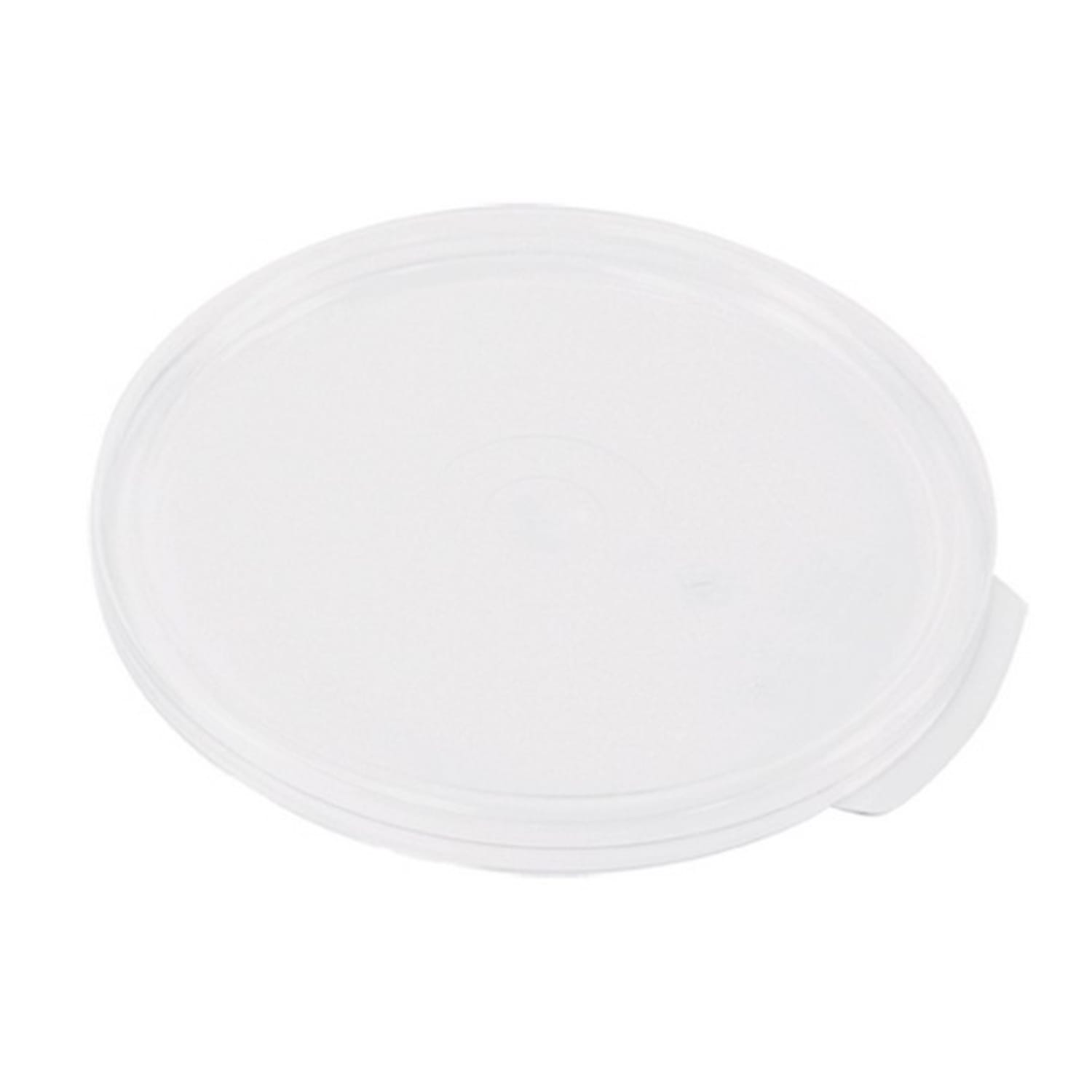 Cambro Round Food Storage Container Cover, White