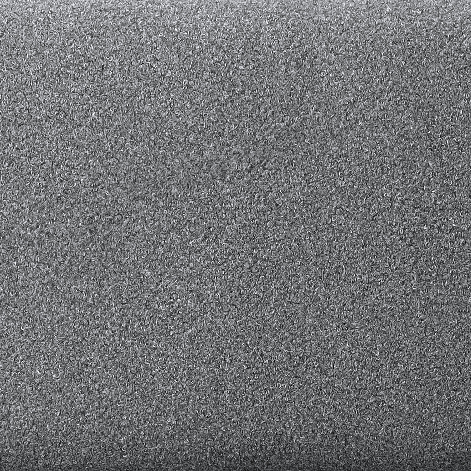 Lifestyle Solutions Brant Fabric Ottoman 17inH x 24inW x 24inD Gray PopularChairscom