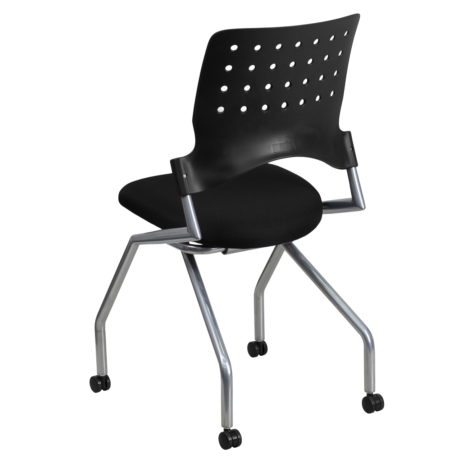Flash Furniture Galaxy Mobile Nesting Chair, Black Fabric - Image 6