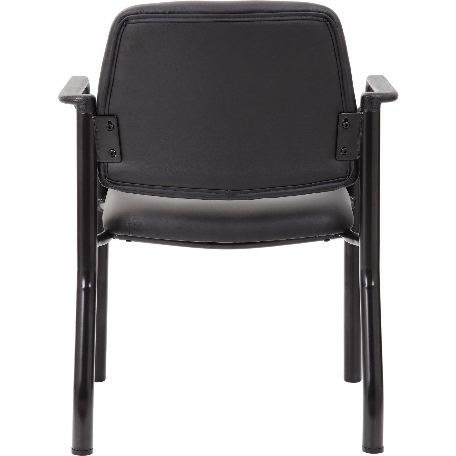 Boss Office Products MidBack Guest Chair With Arms Black PopularChairscom Boss Office Products Mid Back Guest Chair With Arms Black PopularChairscom