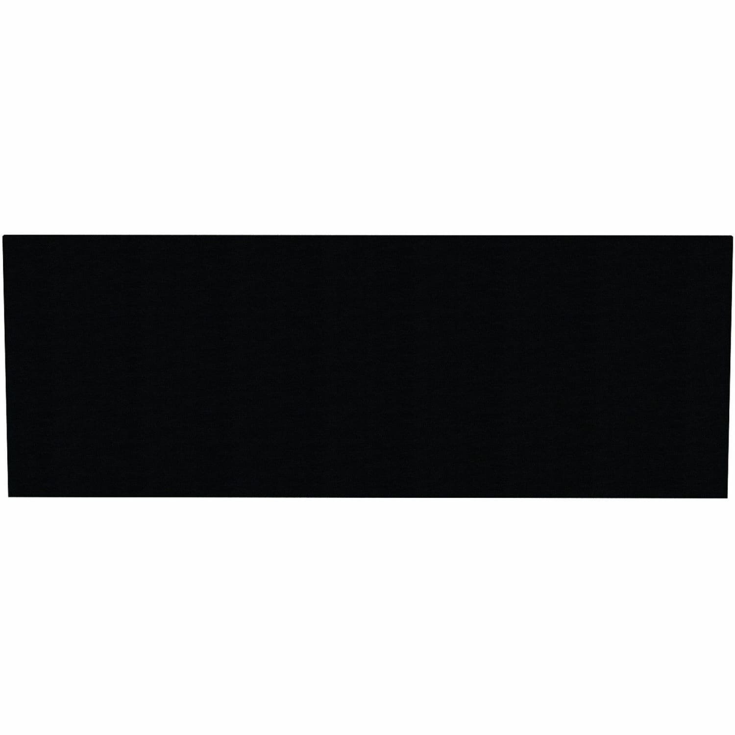 Lorell Essentials Series Hutch Tackboard, 45inW, Black - Image 4