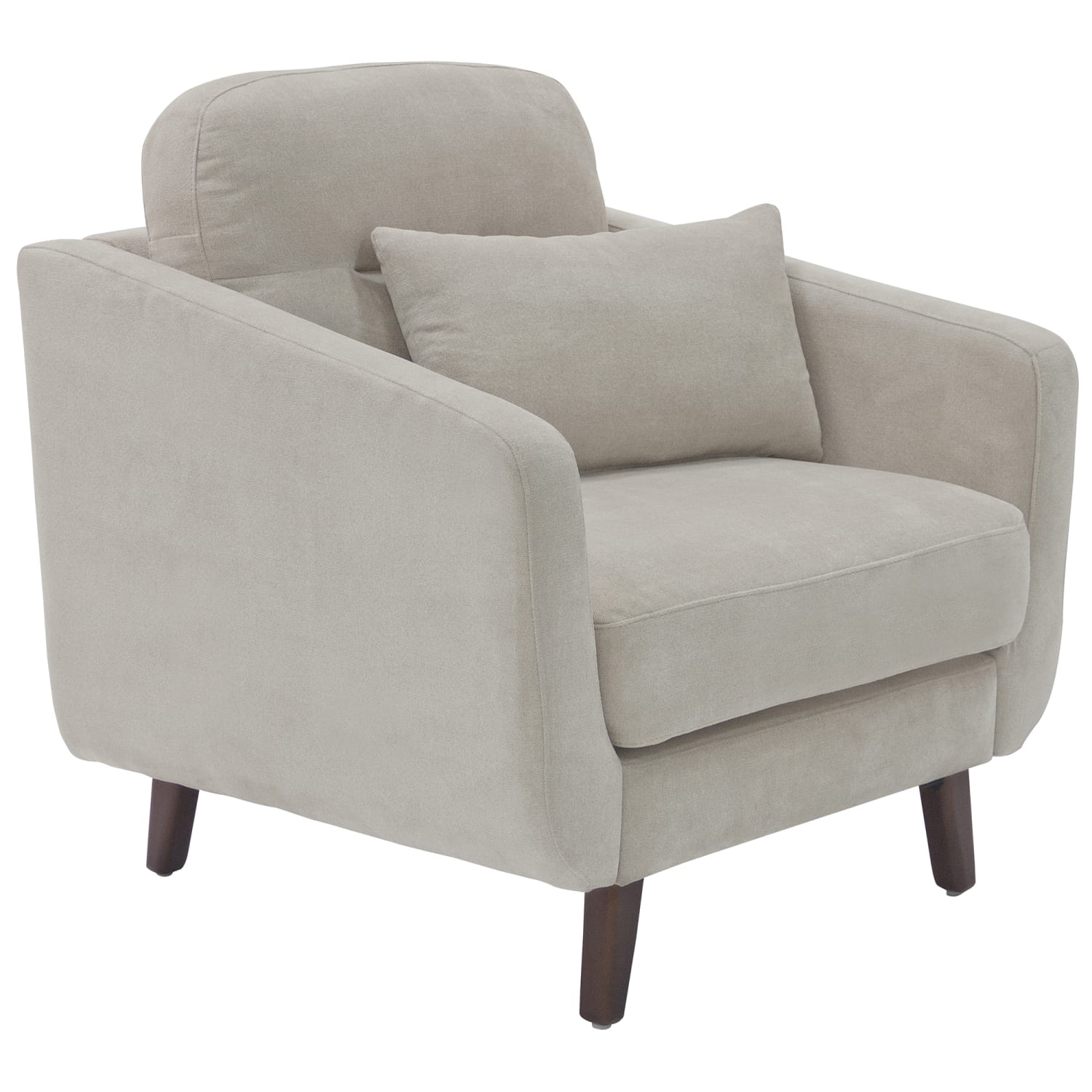 Serta Sierra Collection Arm Chair, Ivory/Chestnut - Image 3
