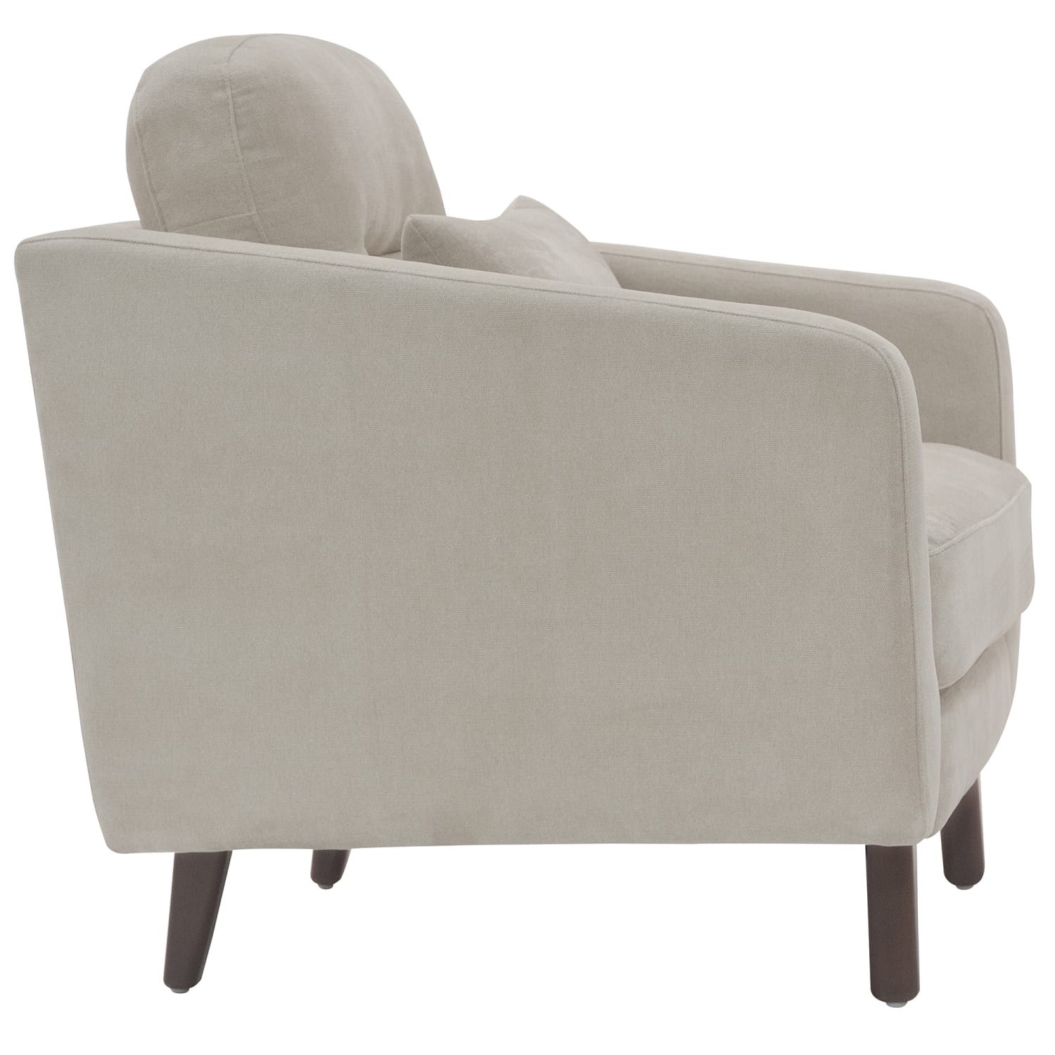 Serta Sierra Collection Arm Chair, Ivory/Chestnut - Image 5