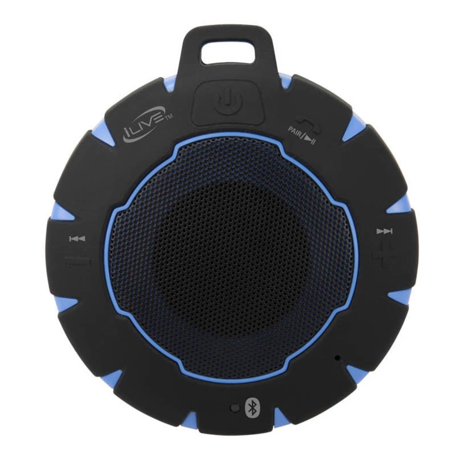iLive ISBW157 Bluetooth Speaker, Blue/Black