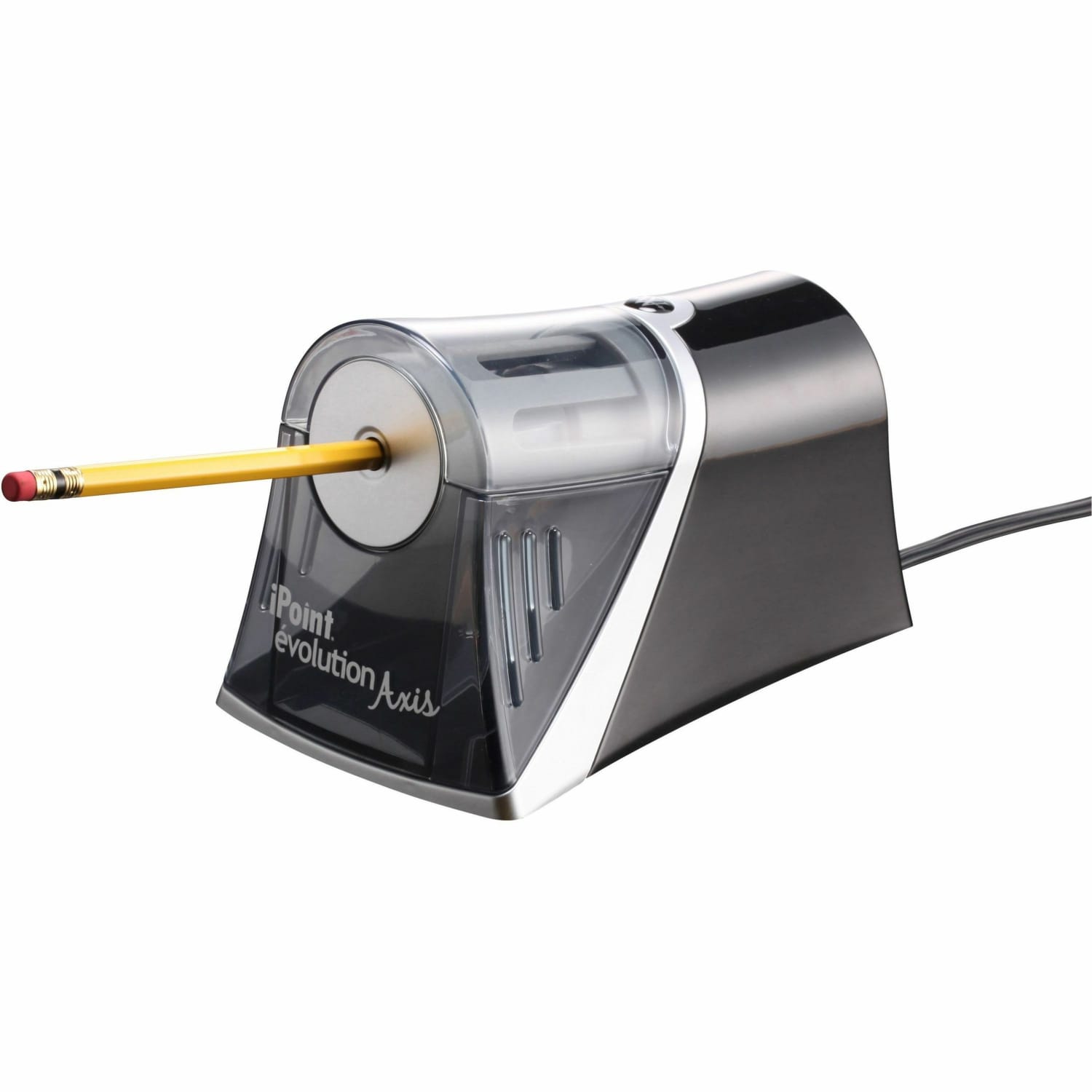 Acme United iPoint Evolution Axis Single-Hole Desktop Sharpener, Silver - Image 6