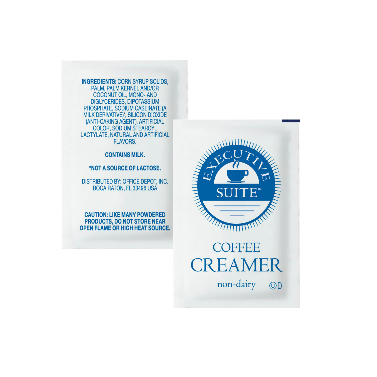 Executive Suite Non-Dairy Coffee Creamer, 0.07 Oz, Box Of 500 Packets - Image 3