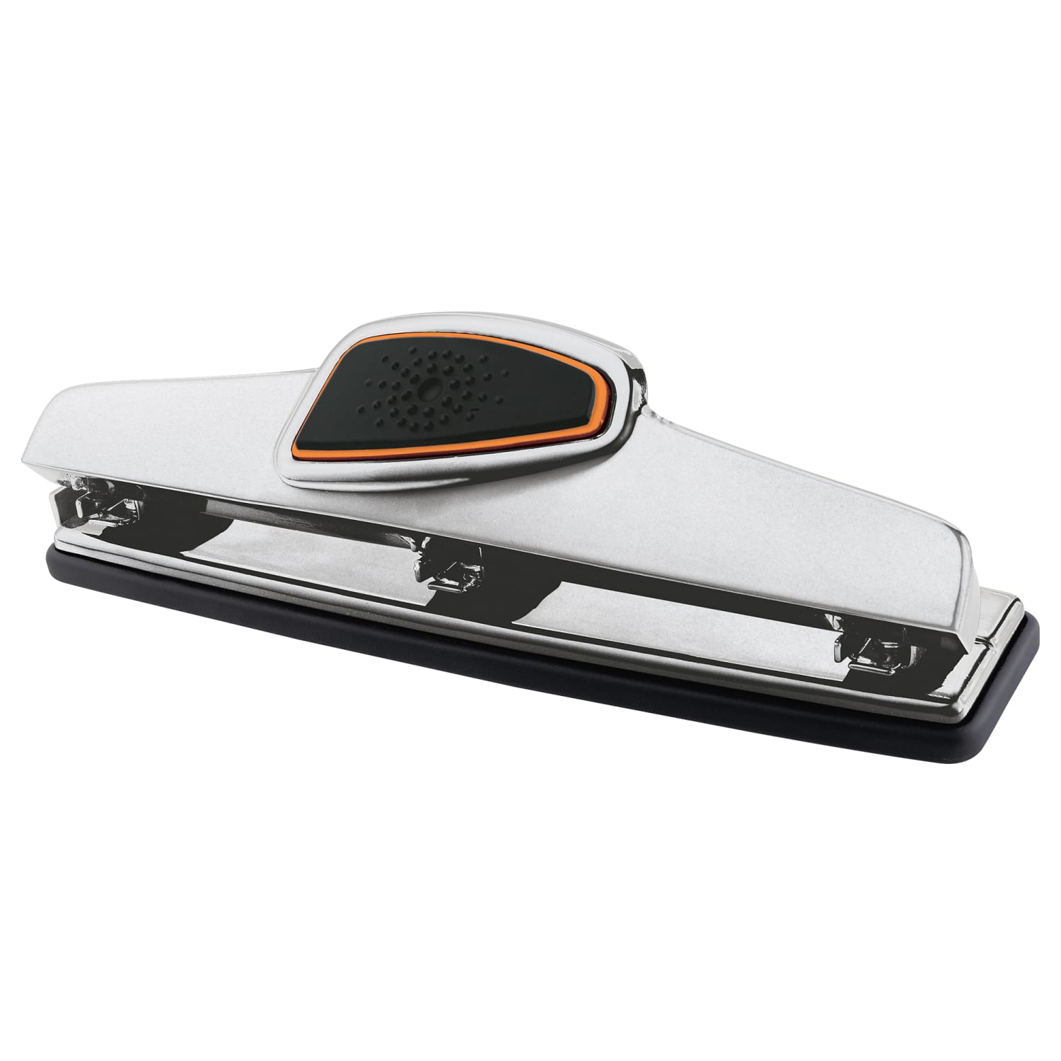 Office Depot Brand 3-Hole Paper Punch, 10-Sheet Capacity, Silver - Image 3