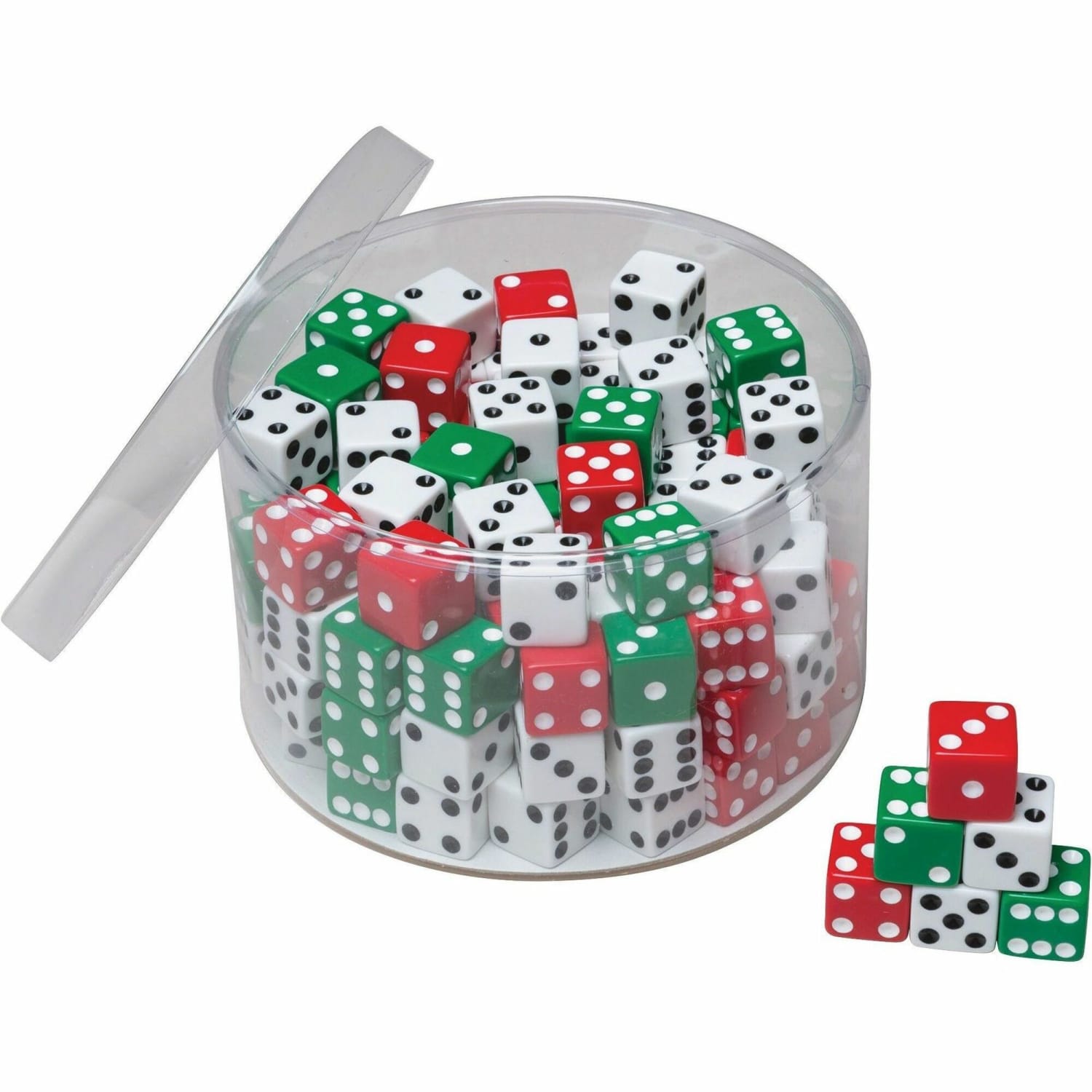 Creativity Street Tub of Dice - 4 Year & Up Age - 144 Pieces - 144 / Pack - Assorted - Image 3