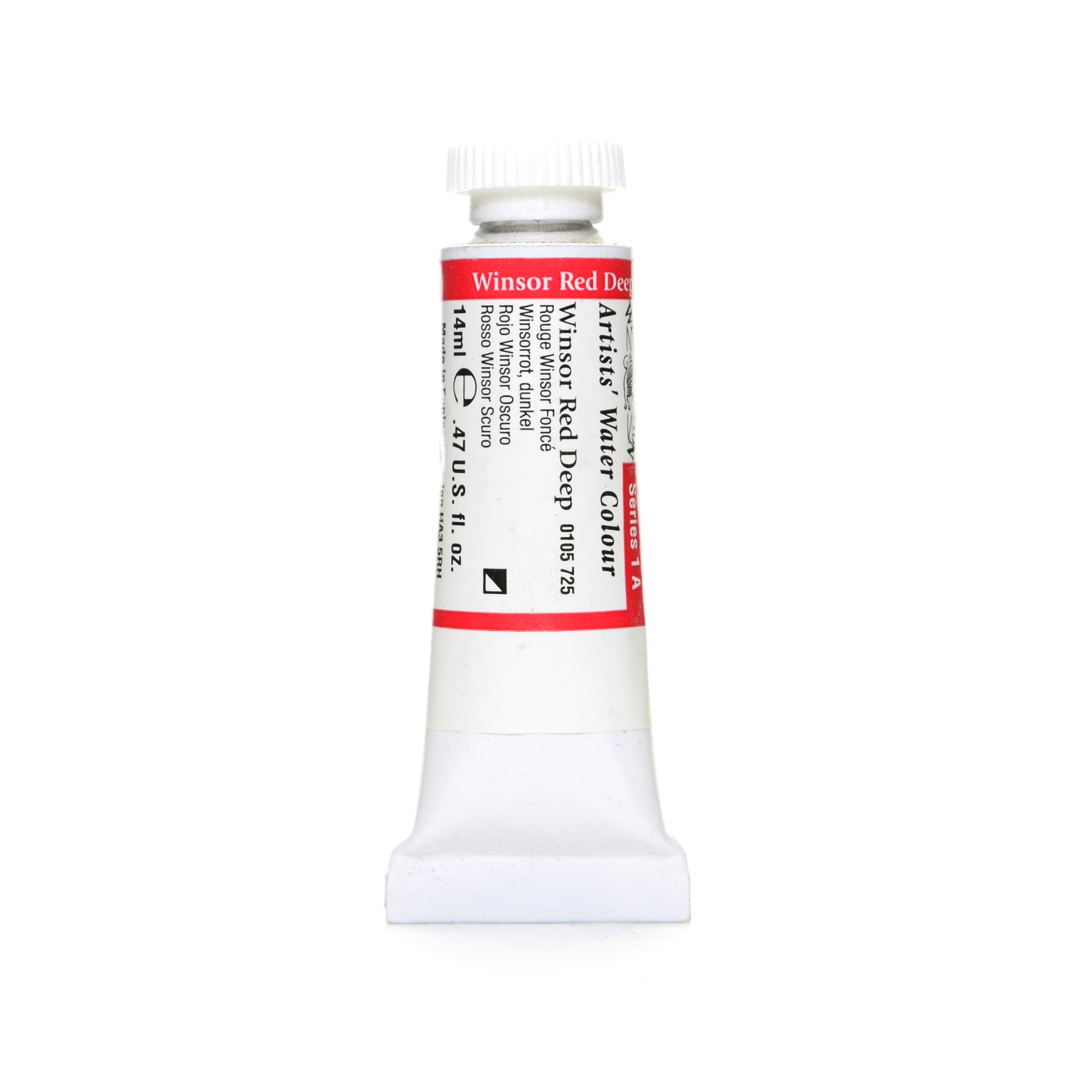 Winsor & Newton Professional Watercolors, 14 mL, Winsor Red Deep, 725