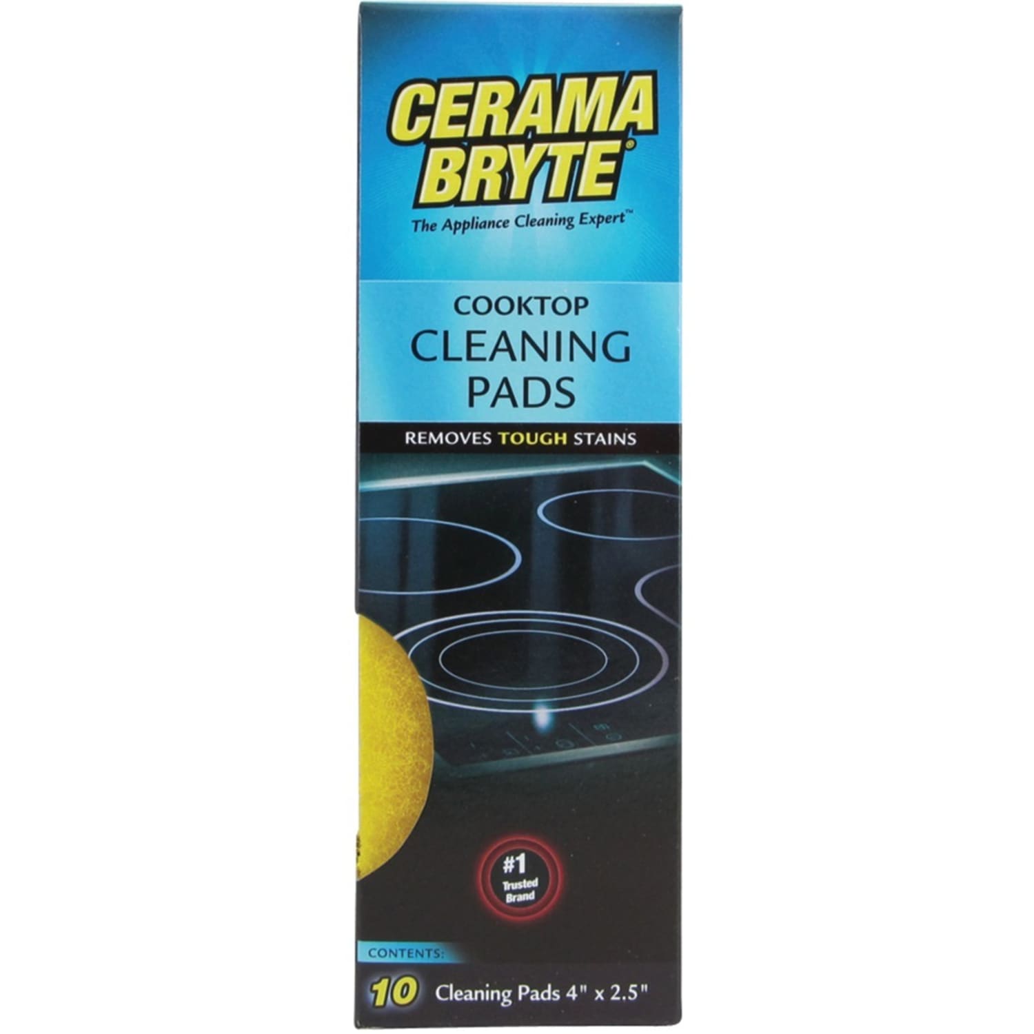 Cerama bryte Ceramic Cooktop Surface Cleaner - For Glass, Ceramic - 10 / Box - Image 5