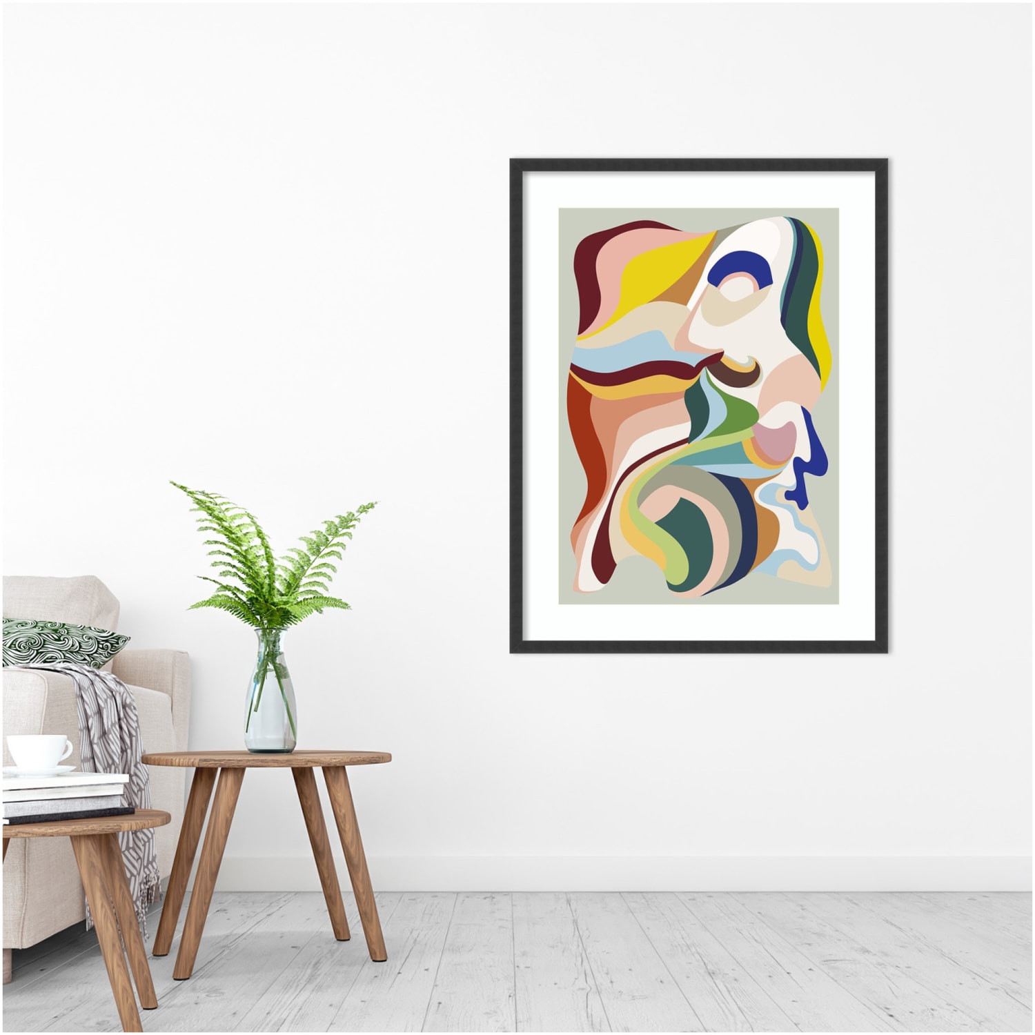 Amanti Art Born Again 2 by Design Fabrikken Wood Framed Wall Art Print, 39inH x 30inW, Black - Image 5