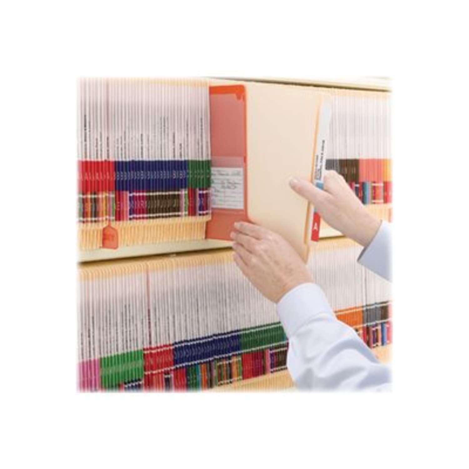 Smead End-Tab Folders, Straight Cut, Letter Size, 100% Recycled, Manila, Pack Of 100 - Image 5