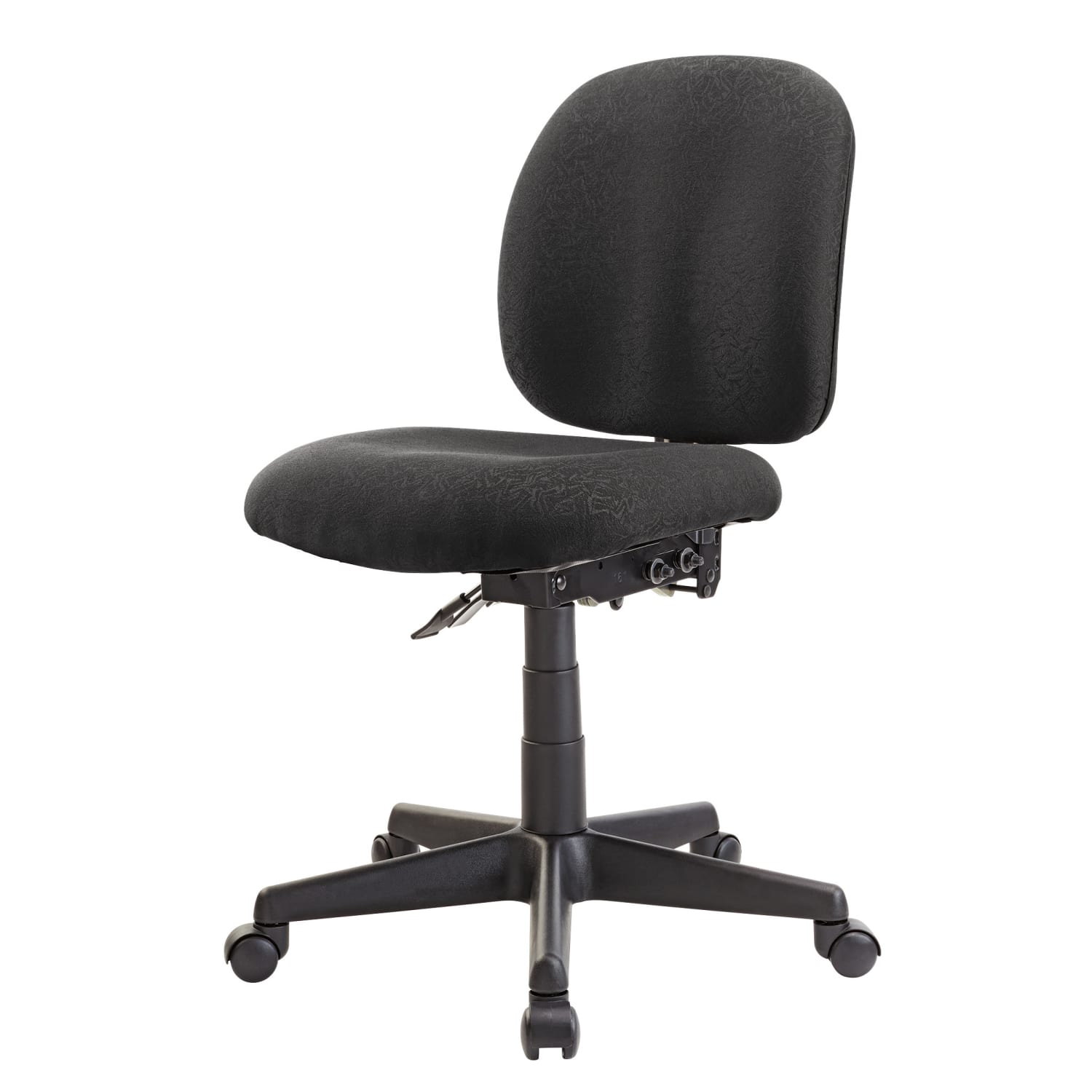 WorkPro Mobility Multifunction Ergonomic Fabric Task Chair Black BIFMA Compliant PopularChairscom