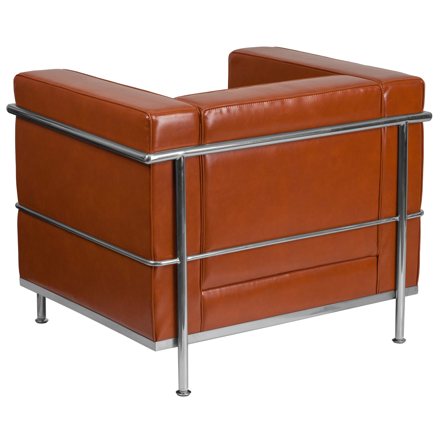 Flash Furniture HERCULES Regal Series Reception Chair, Cognac - Image 5