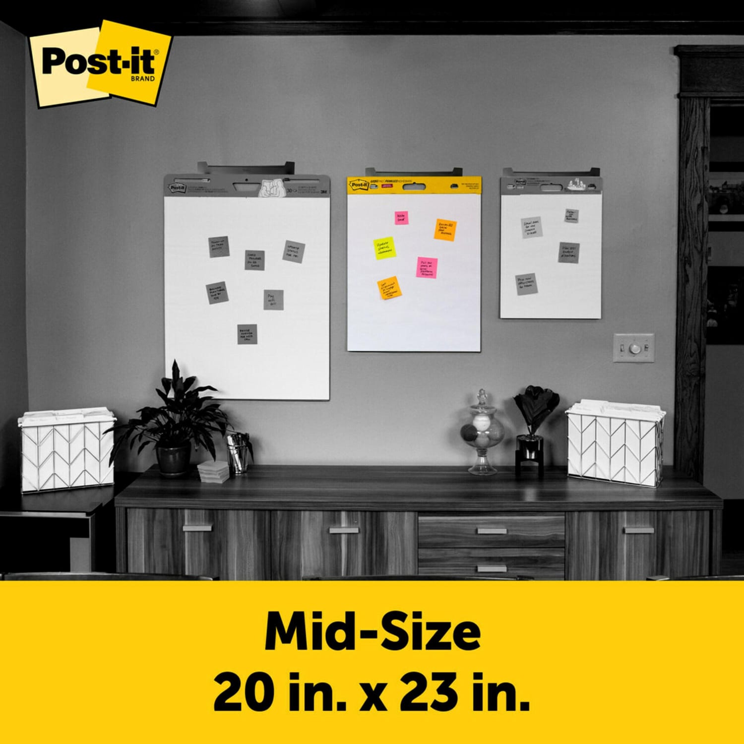 Post-it Super Sticky Easel Pads 20in x 23in, White, 2 Pads of 20 Sheets - Image 6