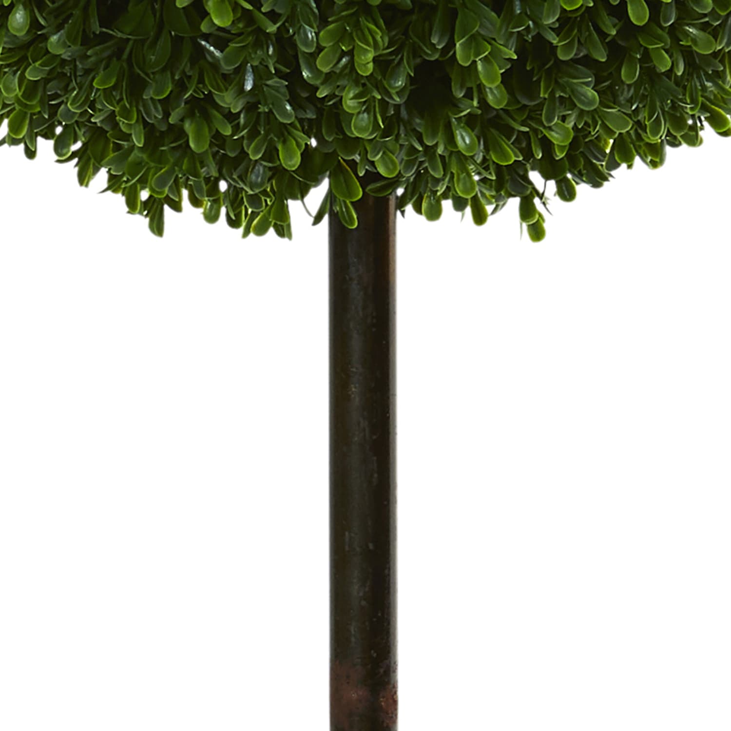Nearly Natural Boxwood Double Ball Topiary 42inH Artificial UV Resistant Indoor/Outdoor Tree, 42inH x 14inW x 14inD, Green - Image 4