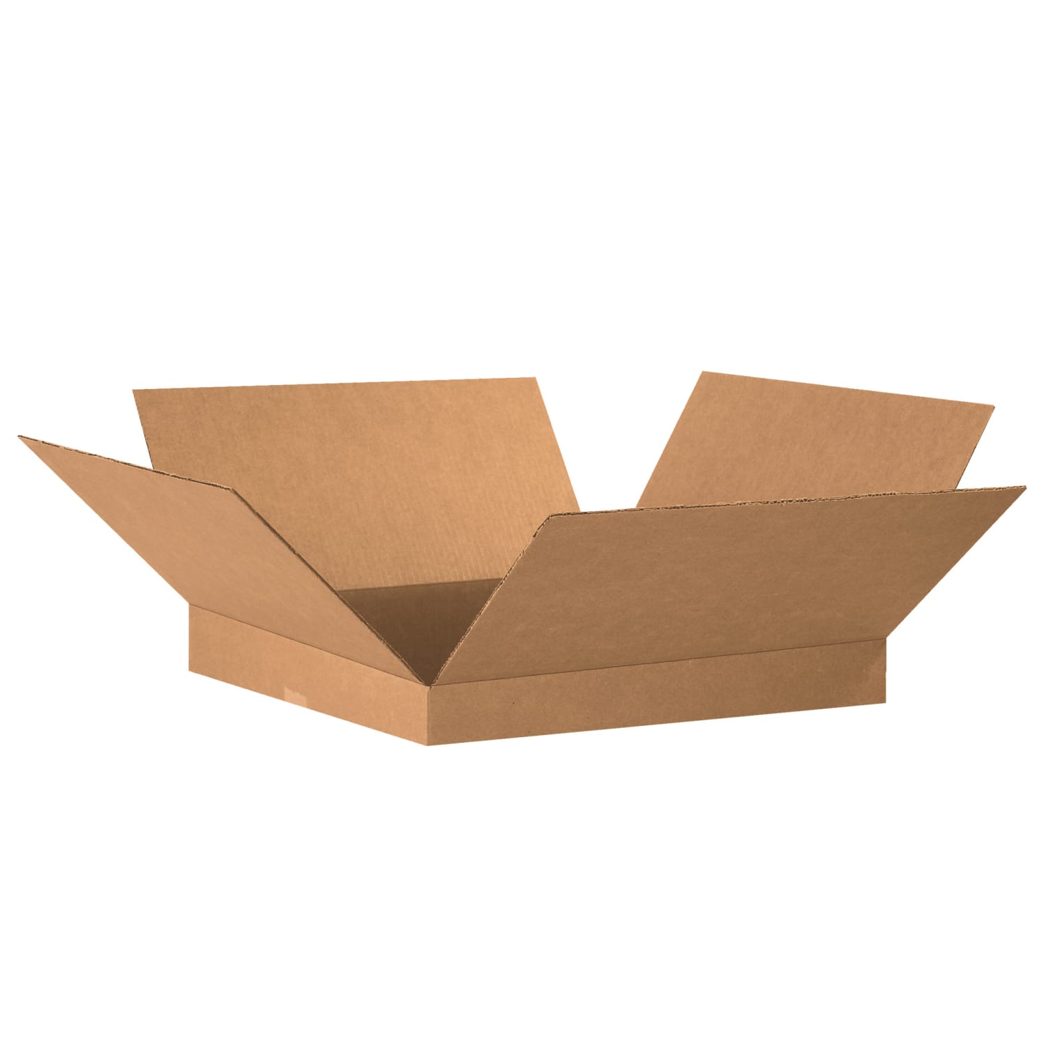 Partners Brand Corrugated Boxes, Flat, 2inH x 20inW x 20inD, Kraft, Pack Of 20 - Image 3